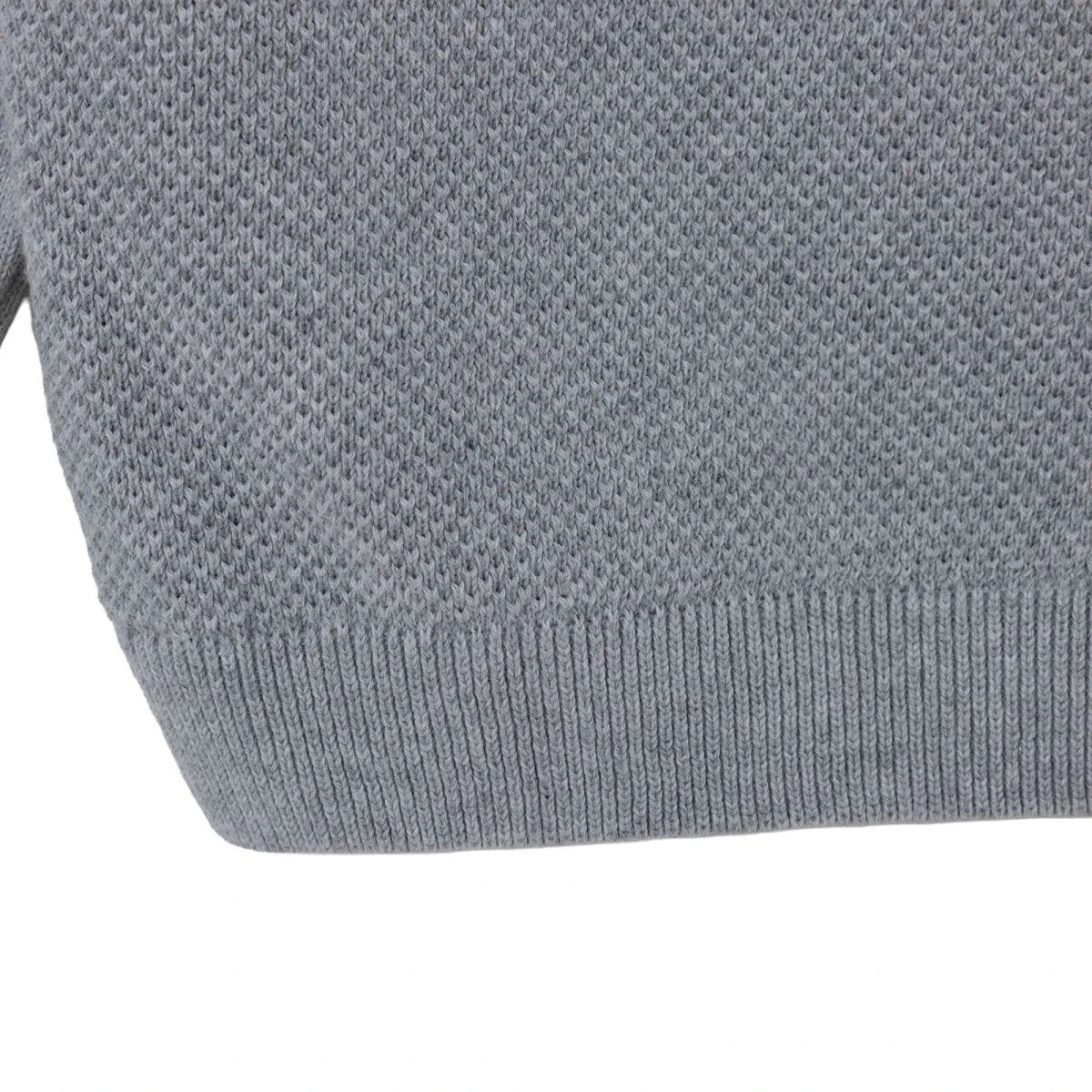 HelloBaby Buttoned Cotton Knitted Baby Jumper (6-9 Months to 3-4 Years) Grey Melange - ebebek