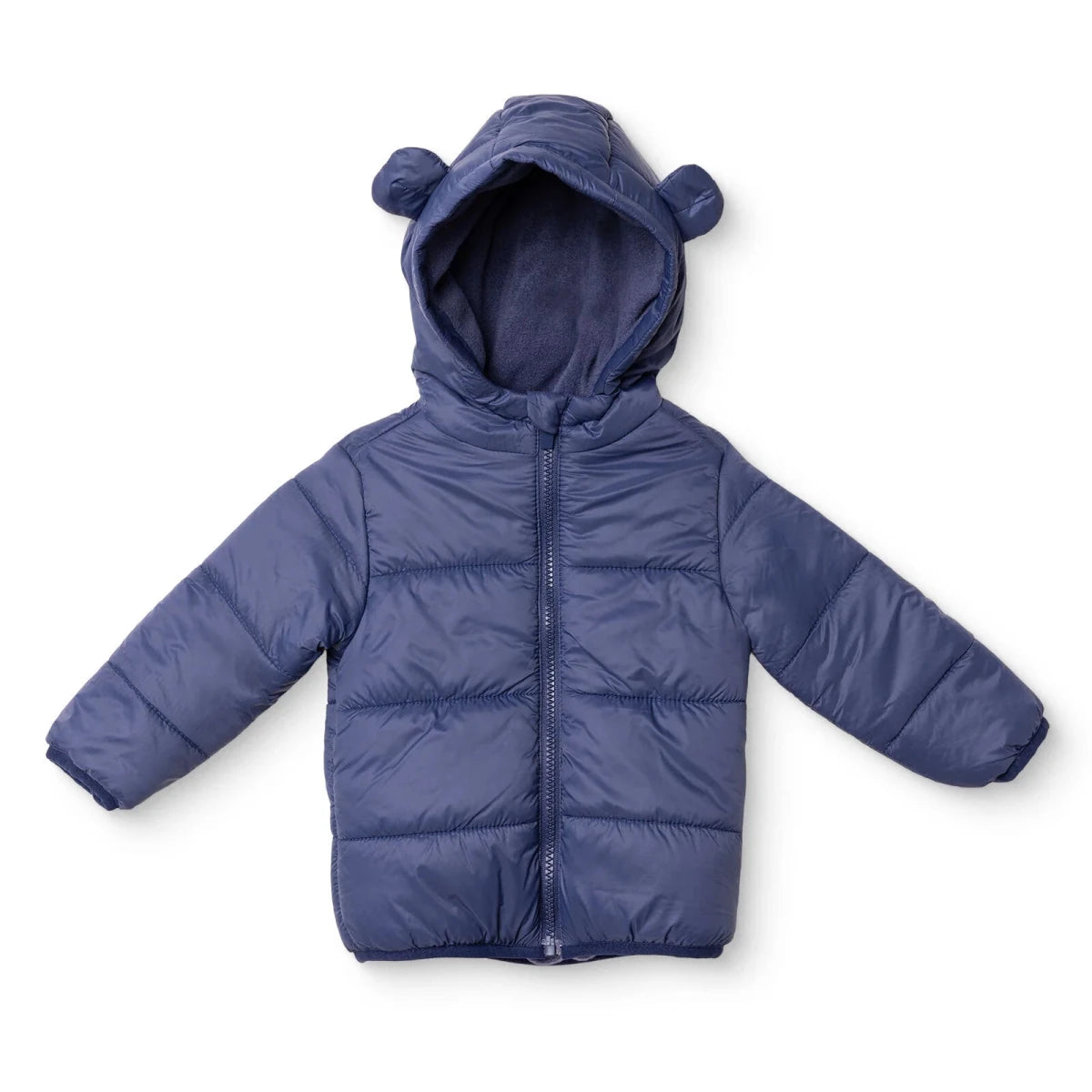 HelloBaby Hooded Baby Coat (9-12 Months to 4-5 Years) Navy Blue - ebebek