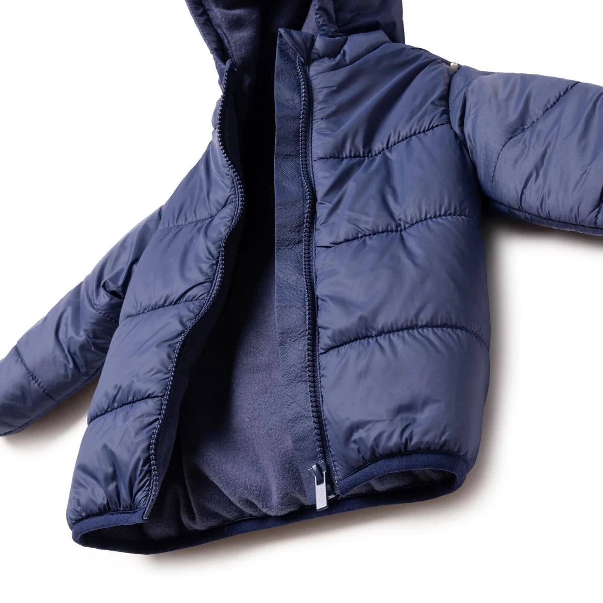 HelloBaby Hooded Baby Coat (9-12 Months to 4-5 Years) Navy Blue - ebebek