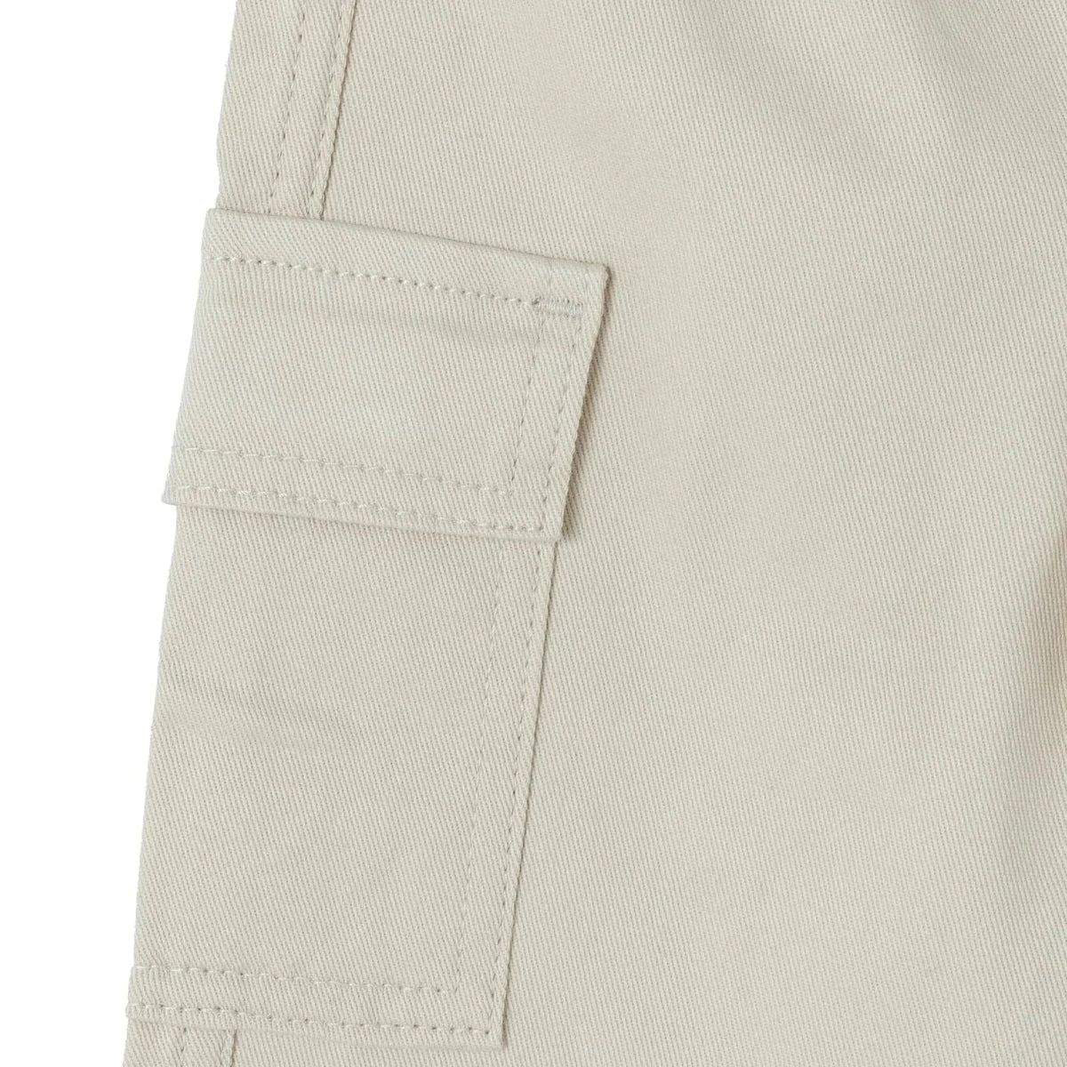 HelloBaby Drawstring Gabardine Baby Trousers (6-9 Months to 4-5 Years) Ecru - ebebek