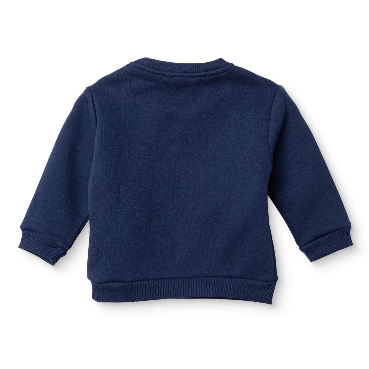 HelloBaby Brushed Back Sweat Baby Sweatshirt (3-6 Months to 4-5 Years) Navy Blue - ebebek