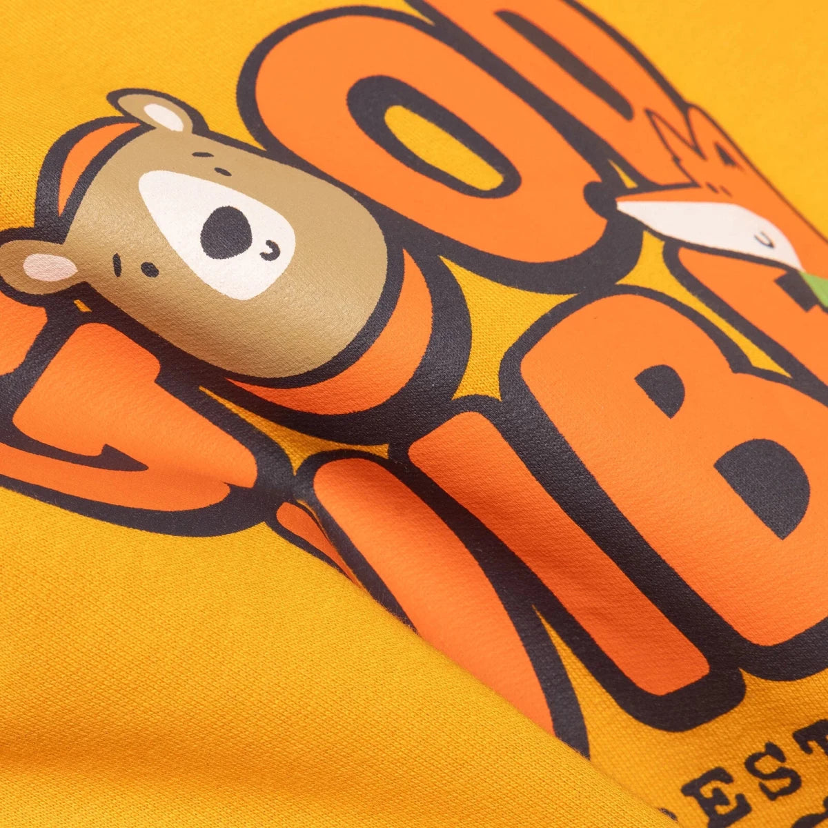 HelloBaby "Good Vibe" Slogan Brushed Loopback Baby Sweatshirt (3-6 Months to 4-5 Years) Yellow - ebebek