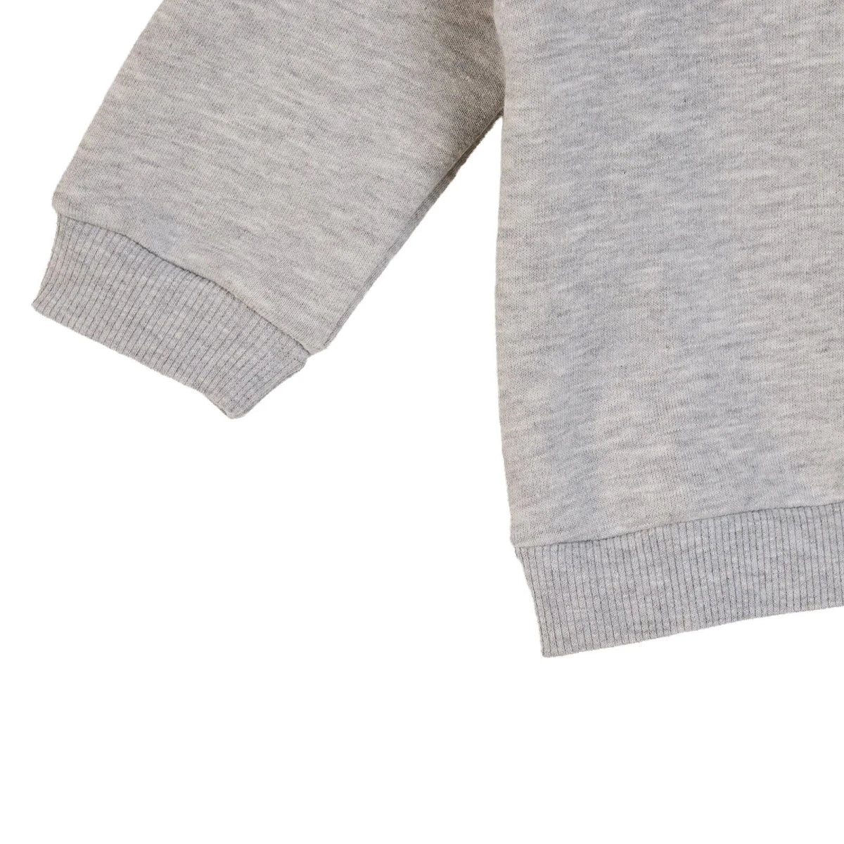 HelloBaby Sweat Fabric Baby Sweatshirt (3-6 Months to 4-5 Years) Grey Melange - ebebek