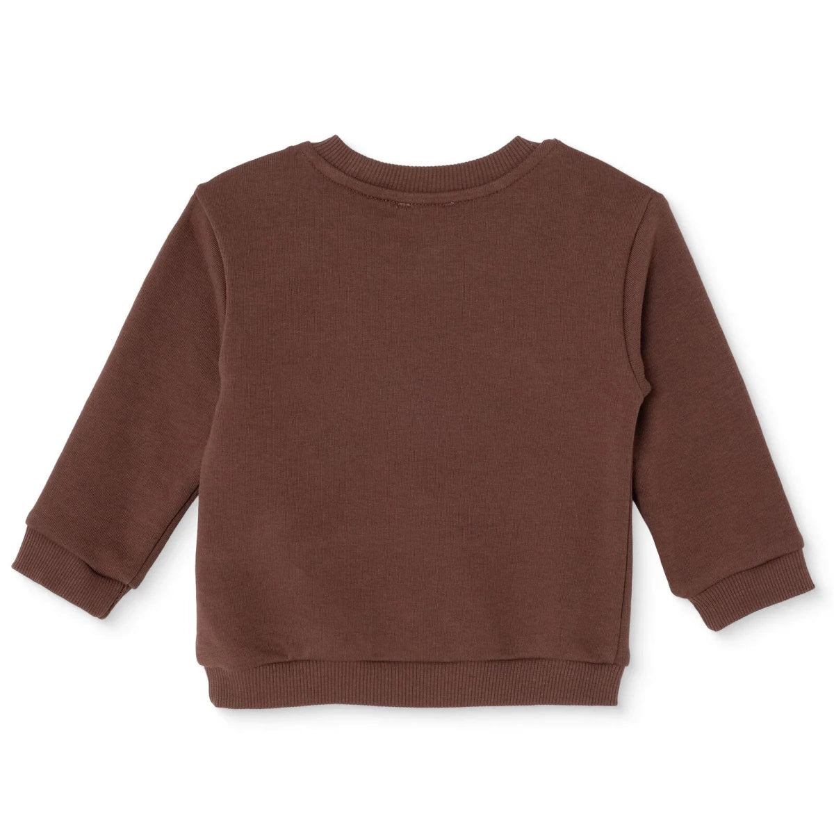 HelloBaby Bear Print Brushed Back Sweat Baby Sweatshirt (6-9 Months to 4-5 Years) Brown - ebebek
