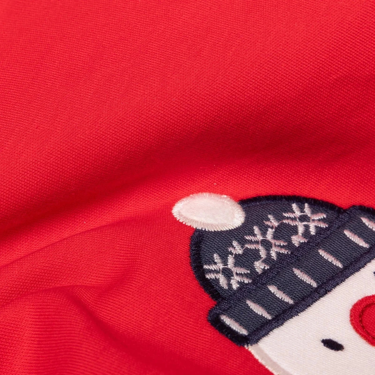 HelloBaby Christmas Print Baby Sweatshirt & Footed Leggings (1-3 to 12 Months) - Red Red - ebebek