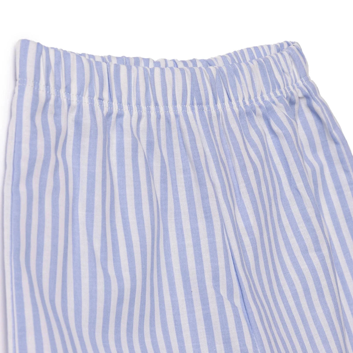 HelloBaby Striped Peter Pan Collar Baby Pyjama Set (3-6 Months to 3-4 Years) Blue - ebebek