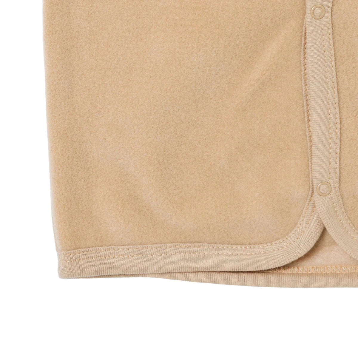 HelloBaby Bear Print Fleece Baby Gilet (1-3 Months to 12 Months) Brown - ebebek