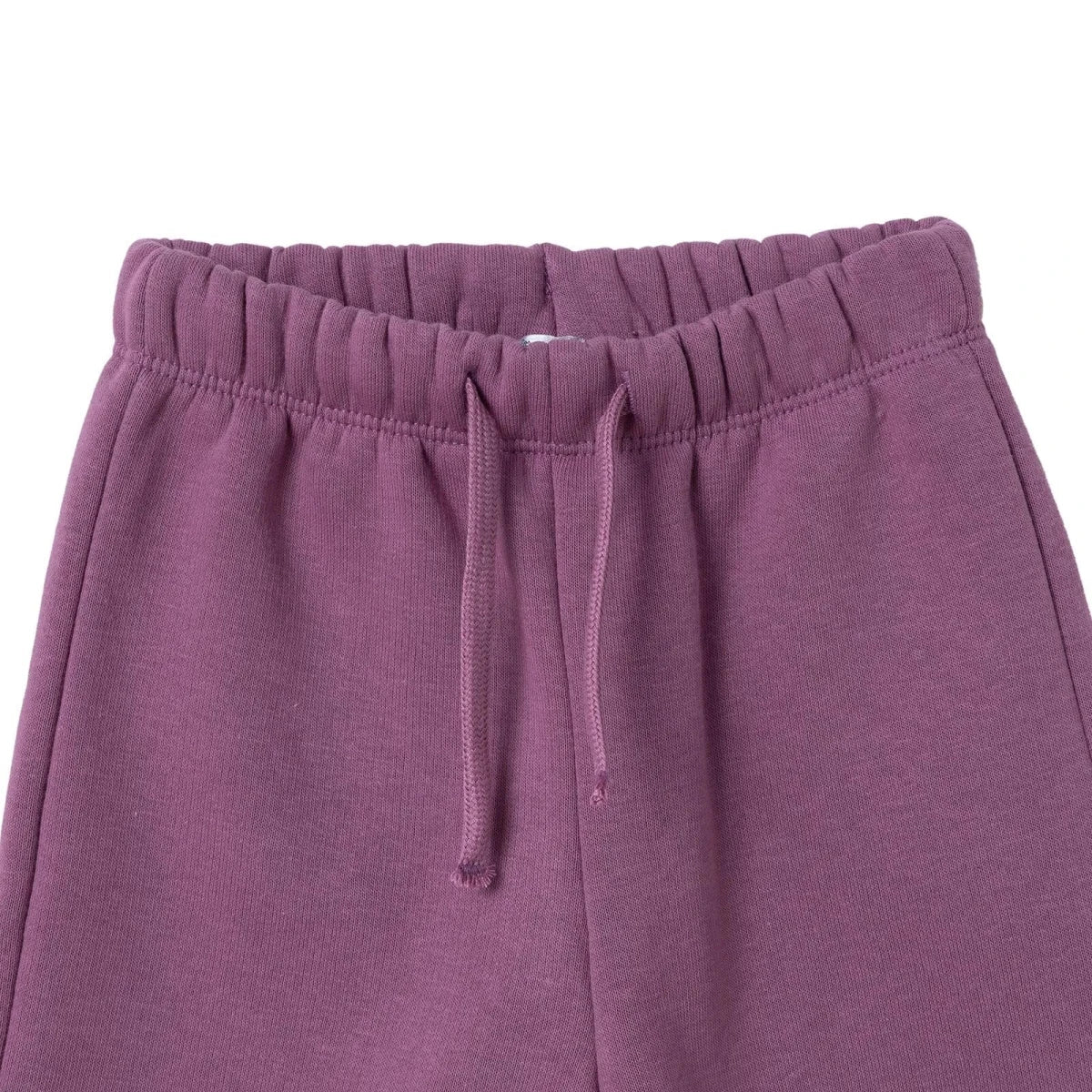 HelloBaby Drawstring Brushed Back Baby Joggers (3-6 Months to 4-5 Years) Damson - ebebek