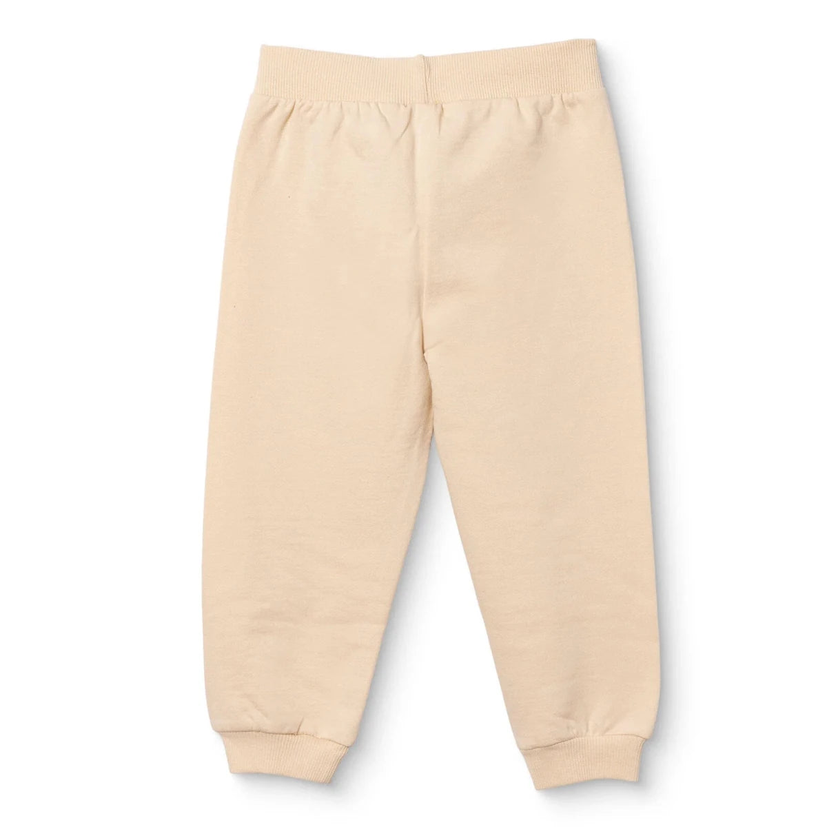 HelloBaby Drawstring Brushed Loopback Baby Joggers (3-6 Months to 4-5 Years) Ecru - ebebek
