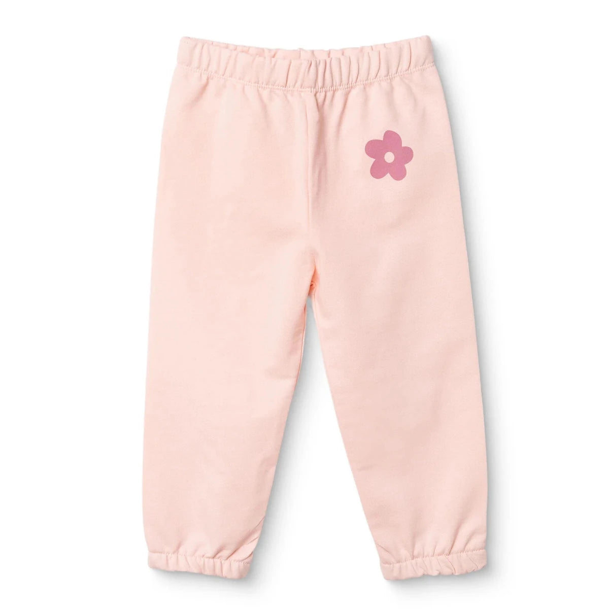 HelloBaby Floral Print Loopback Baby Joggers (3-6 Months to 4-5 Years) Pink - ebebek