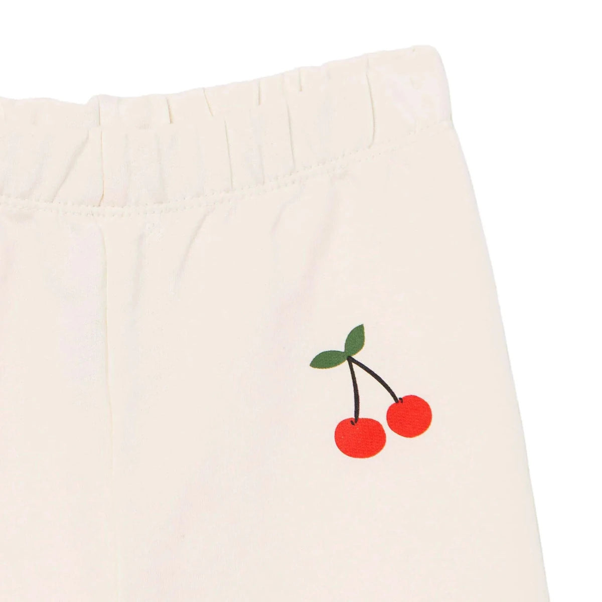 HelloBaby Cherry Print Loopback Baby Joggers (3-6 Months to 4-5 Years) Ecru - ebebek