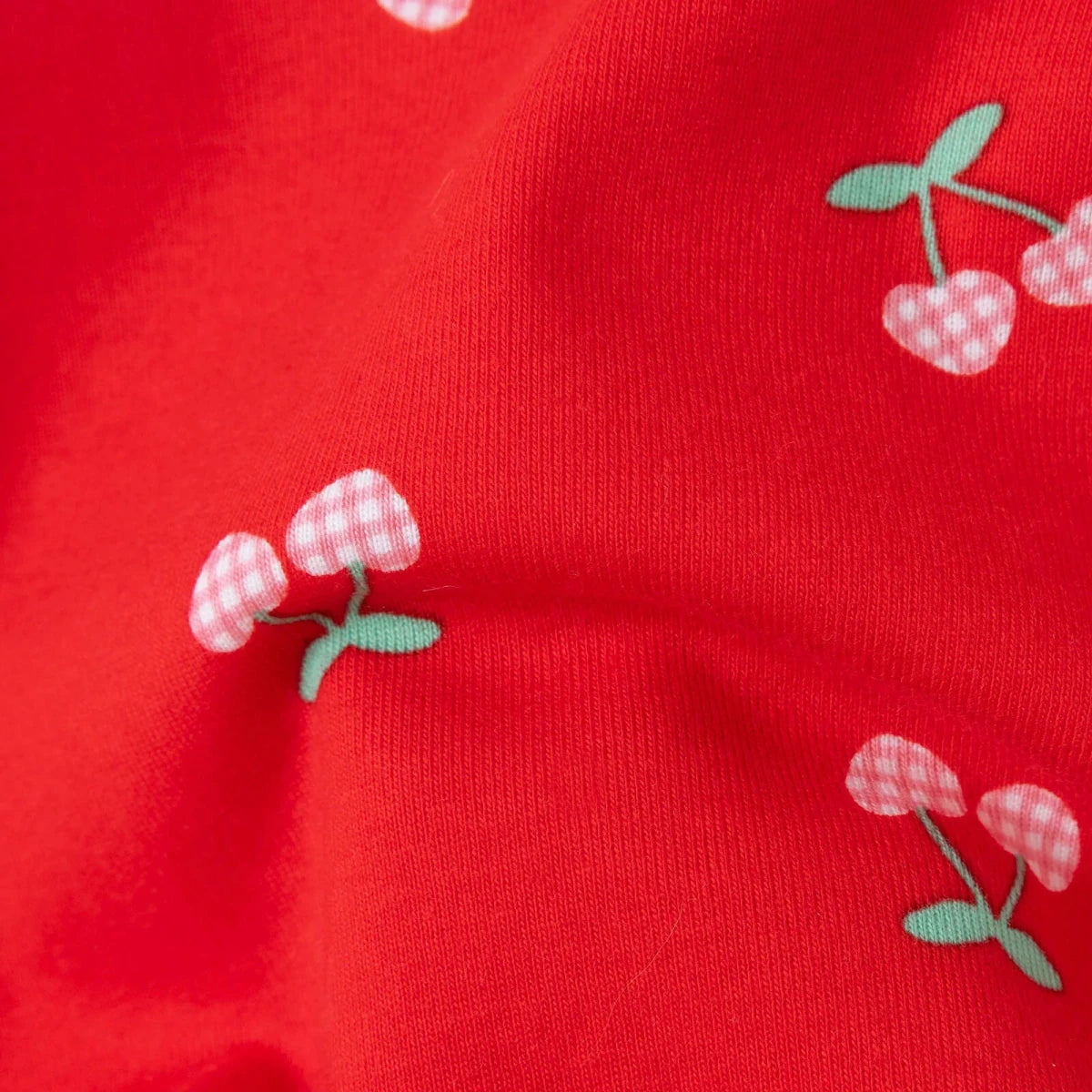 HelloBaby Printed Long Sleeve Rib Knit Baby Bodysuit (1-3 Months to 2-3 Years) Red - ebebek