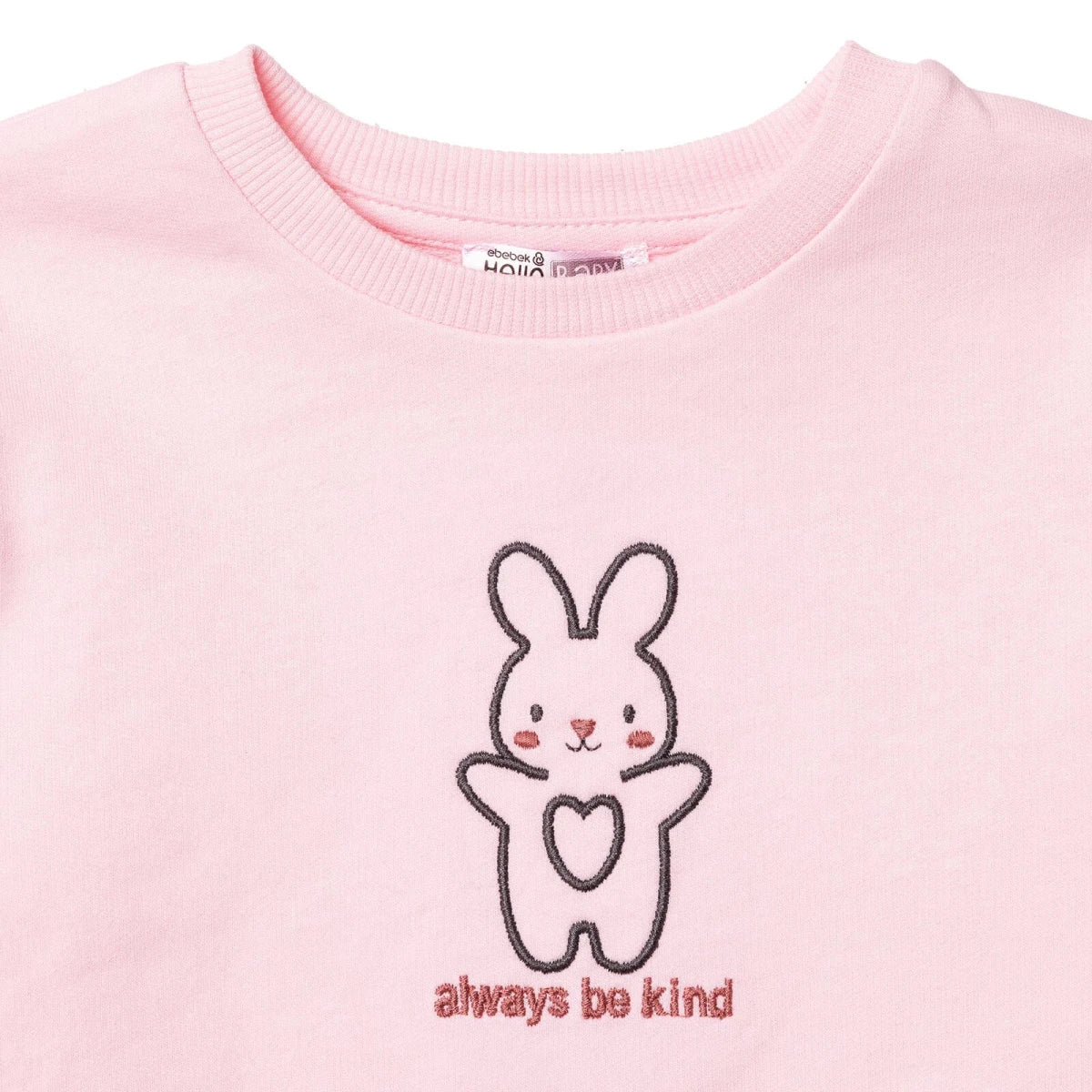 HelloBaby Long Sleeve Baby Top & Leggings Set (3-6 Months to 4-5 Years) Pink - ebebek