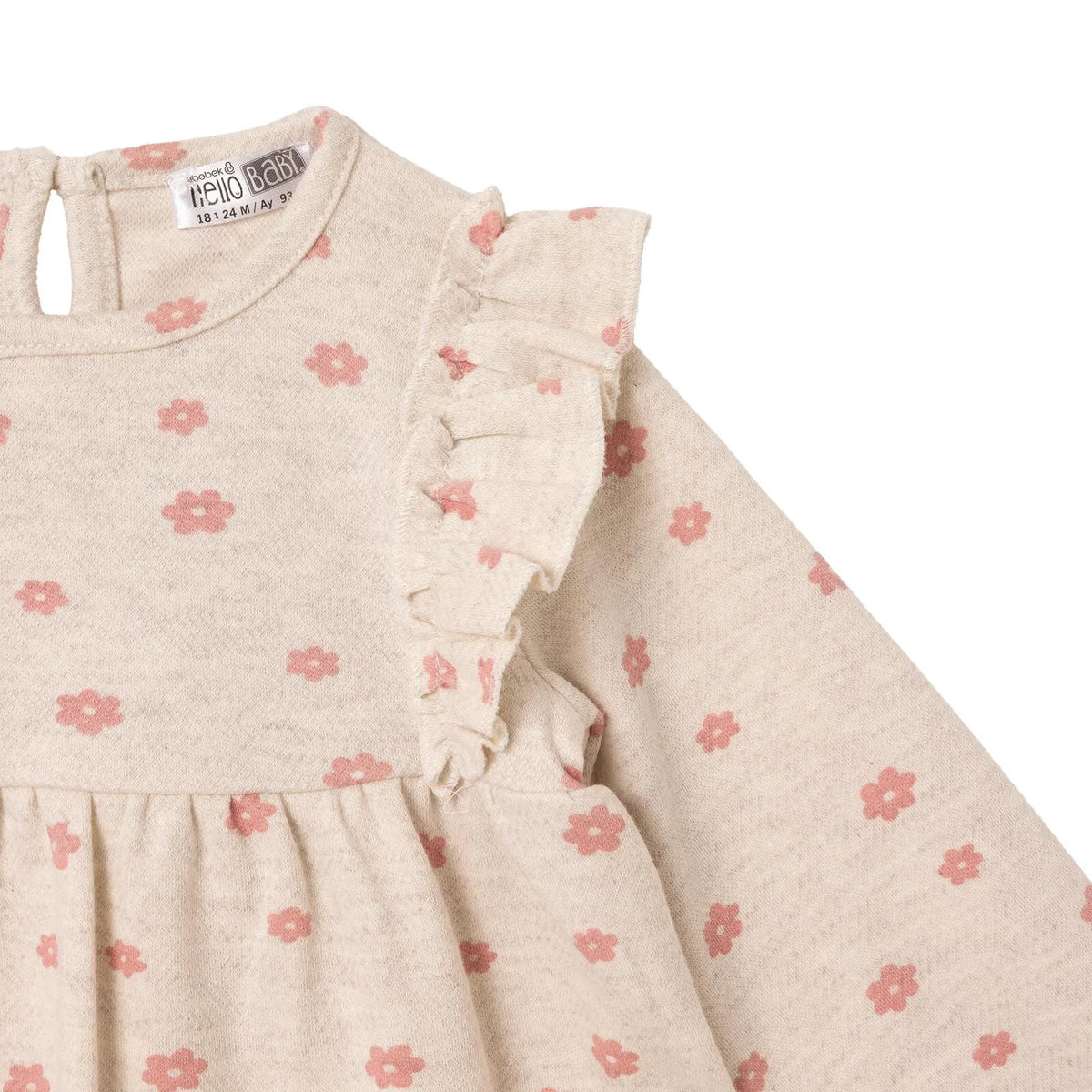 HelloBaby Long Sleeve Baby Dress (3-6 Months to 4-5 Years)