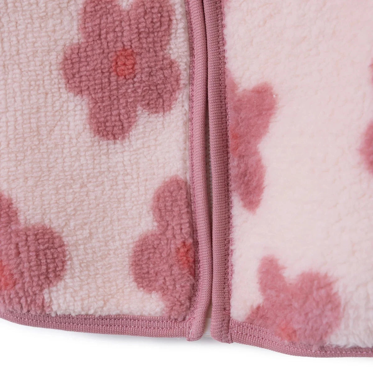 HelloBaby Soft Fleece Baby Cardigan (6-9 Months to 4-5 Years) Pink Printed - ebebek