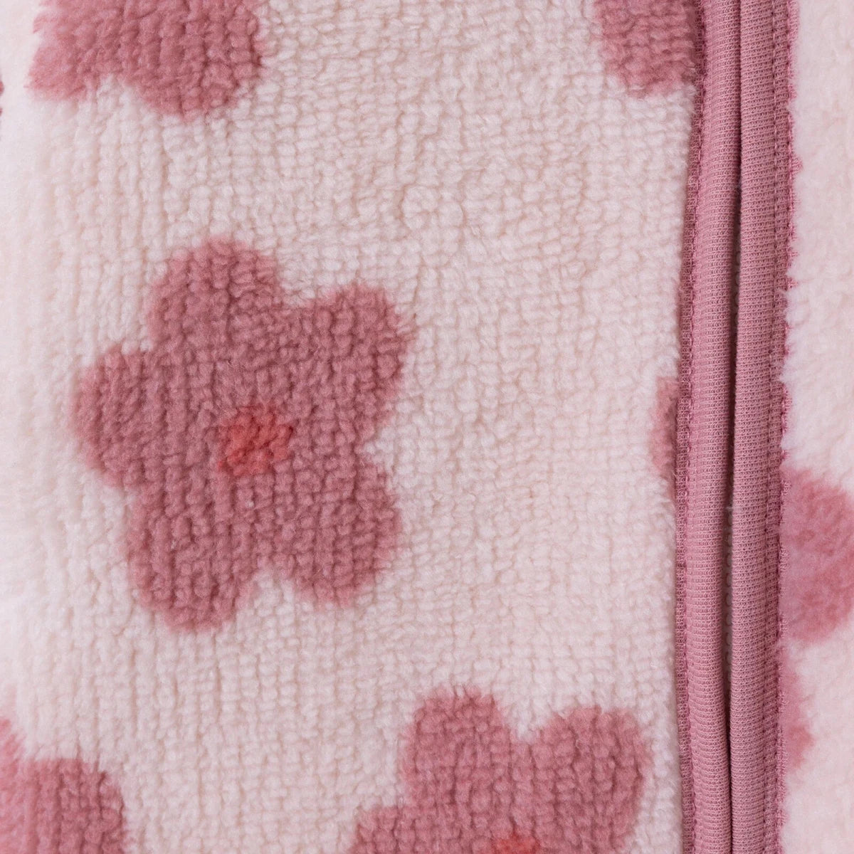 HelloBaby Soft Fleece Baby Cardigan (6-9 Months to 4-5 Years) Pink Printed - ebebek