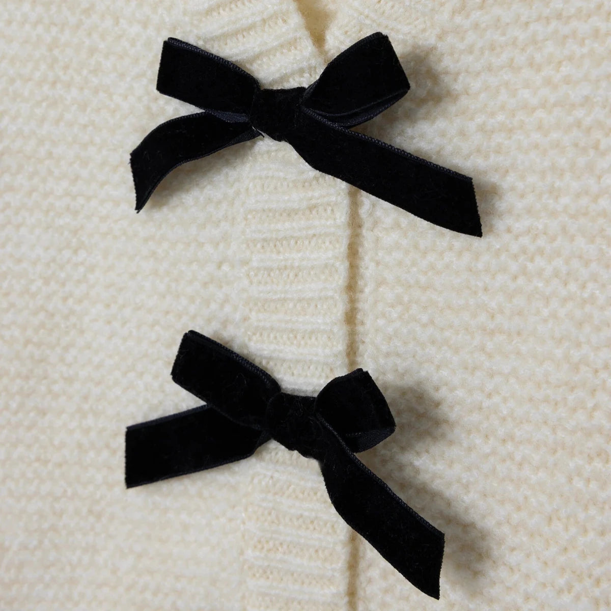 HelloBaby V Neck Knitted Baby Cardigan (9-12 Months to 4-5 Years) Ecru - ebebek