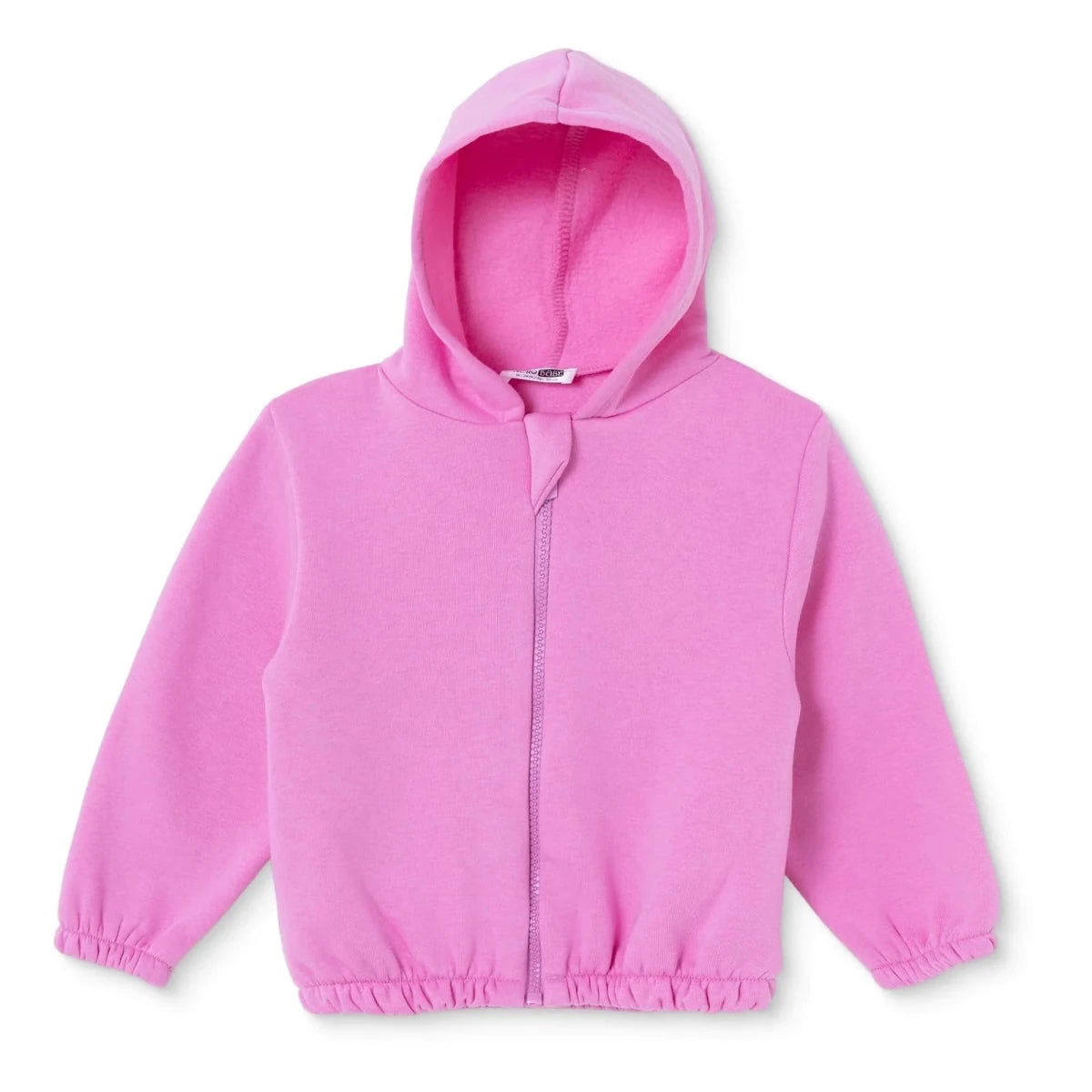 HelloBaby Heart Print Zip-Through Baby Hoodie (3-6 Months to 2-3 Years) Pink - ebebek