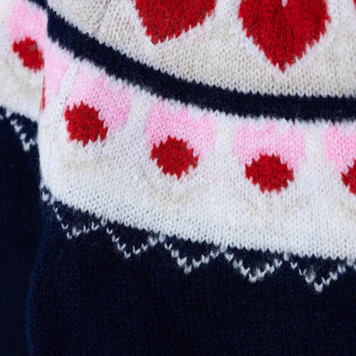 HelloBaby Knitted Baby Jumper (9-12 Months to 4-5 Years) Navy Blue - ebebek