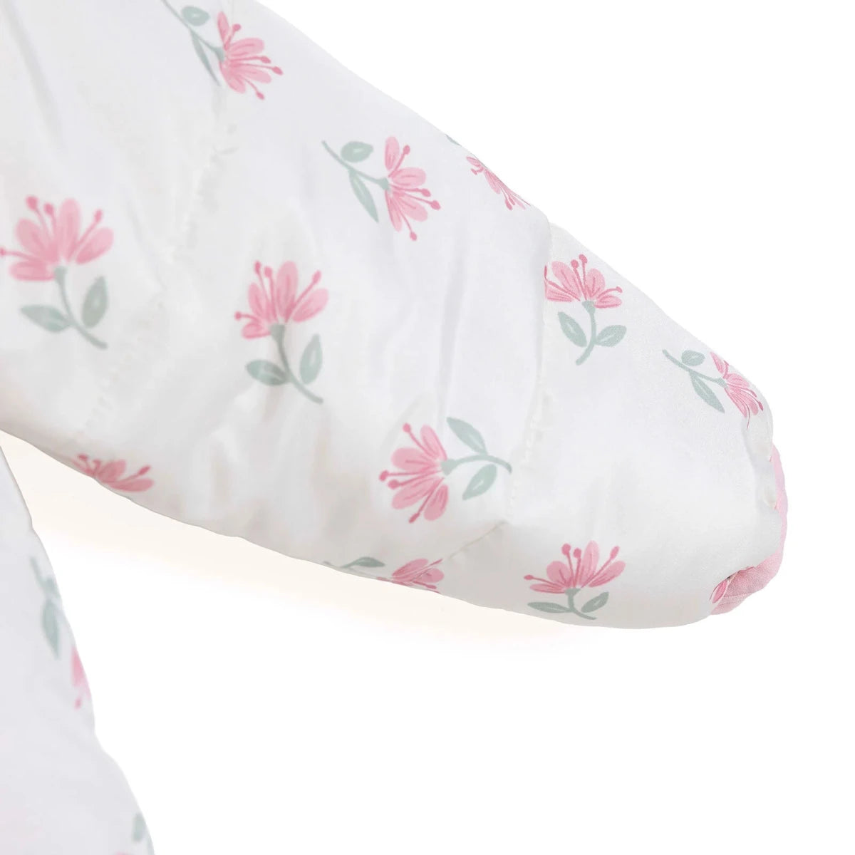 HelloBaby Hooded Floral Print Fleece Baby Jacket (9-12 Months to 4-5 Years) Ecru Printed - ebebek