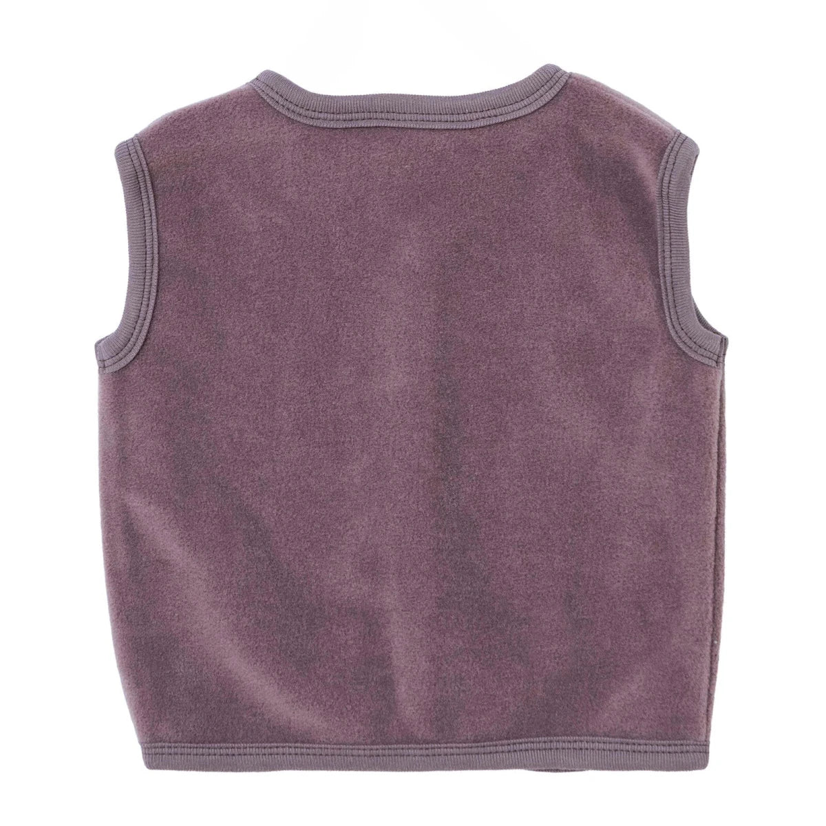 HelloBaby Fox Print Fleece Baby Gilet (1-3 Months to 12 Months) Light Rose - ebebek