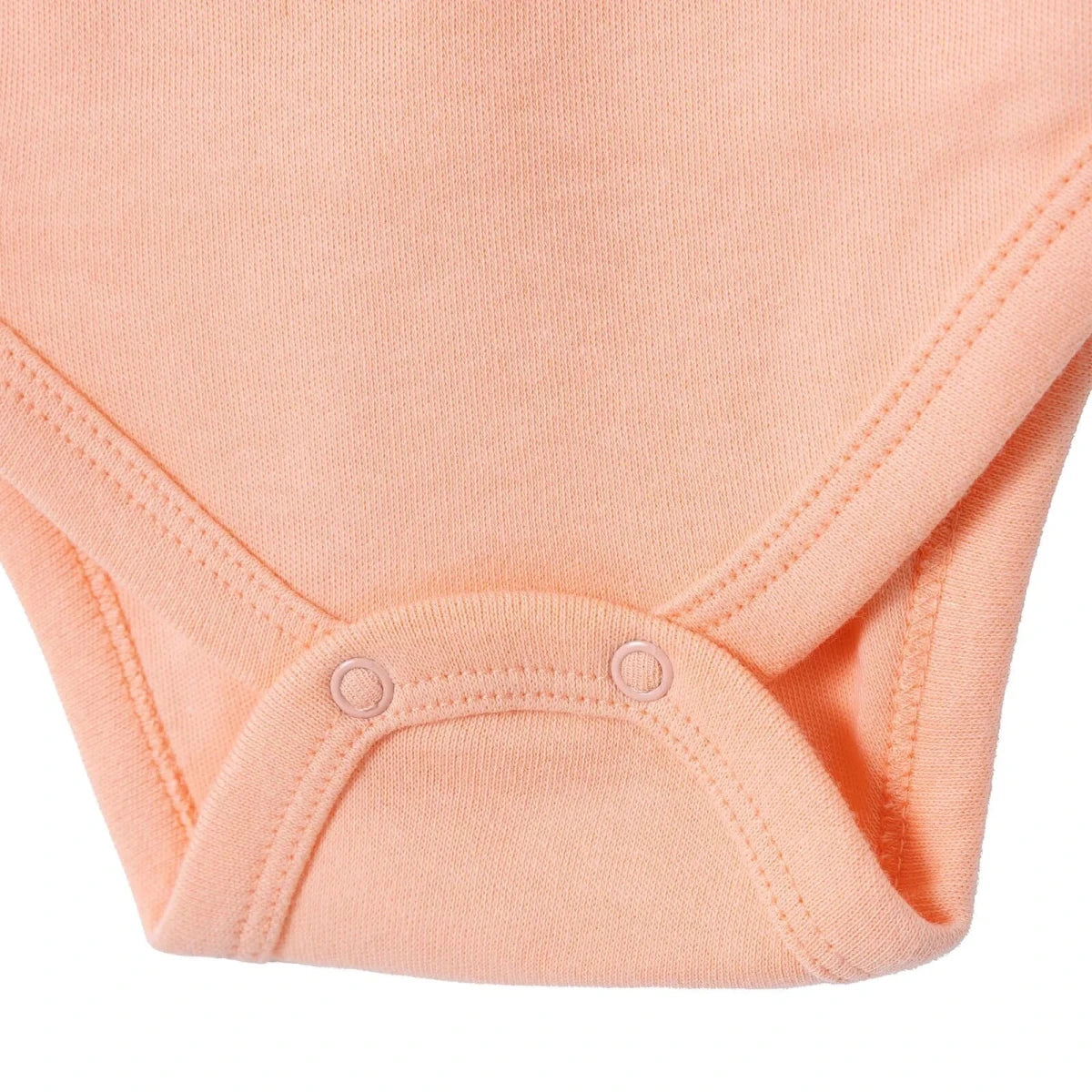 HelloBaby 2 Pack Animal Print Long Sleeve Interlock Baby Bodysuits (Newborn to 6-9 Months) Ecru - ebebek