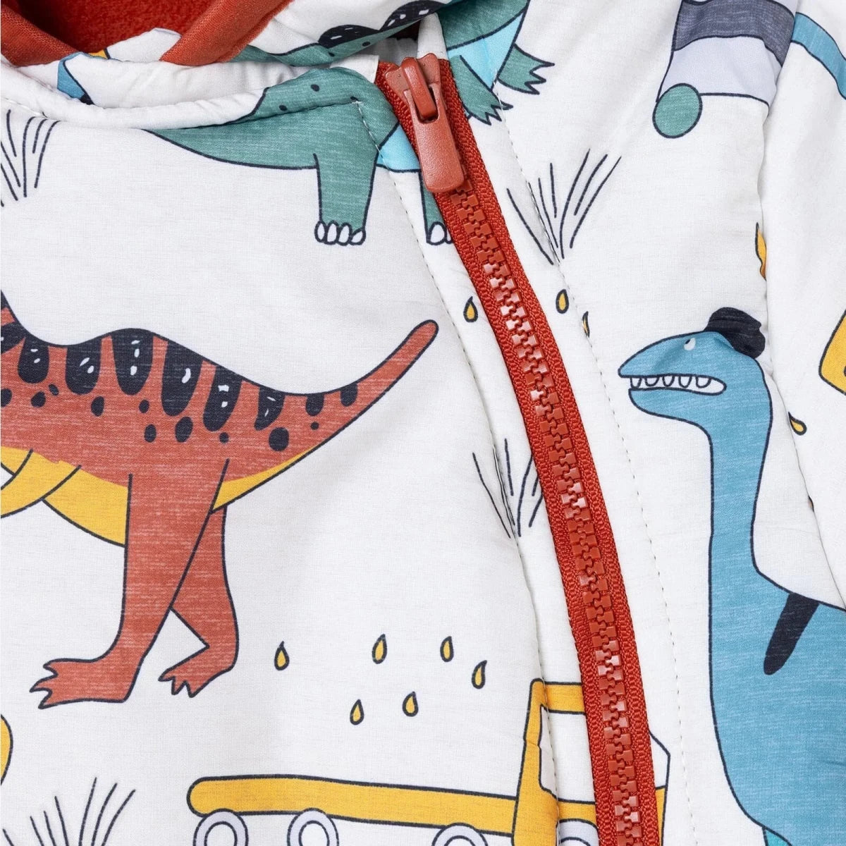 Midimod Dinosaur Print Baby Pramsuit (9-12 Months to 18 Months-2 Years) Printed - ebebek