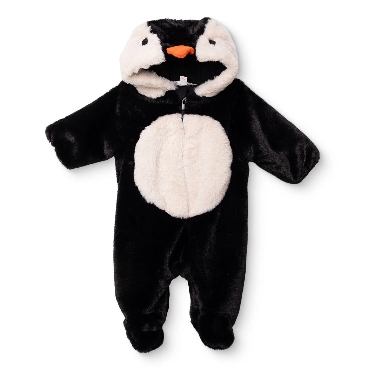 Midimod Animal Print Hooded Soft Fleece Baby Pramsuit (1-3 Months to 12 Months)