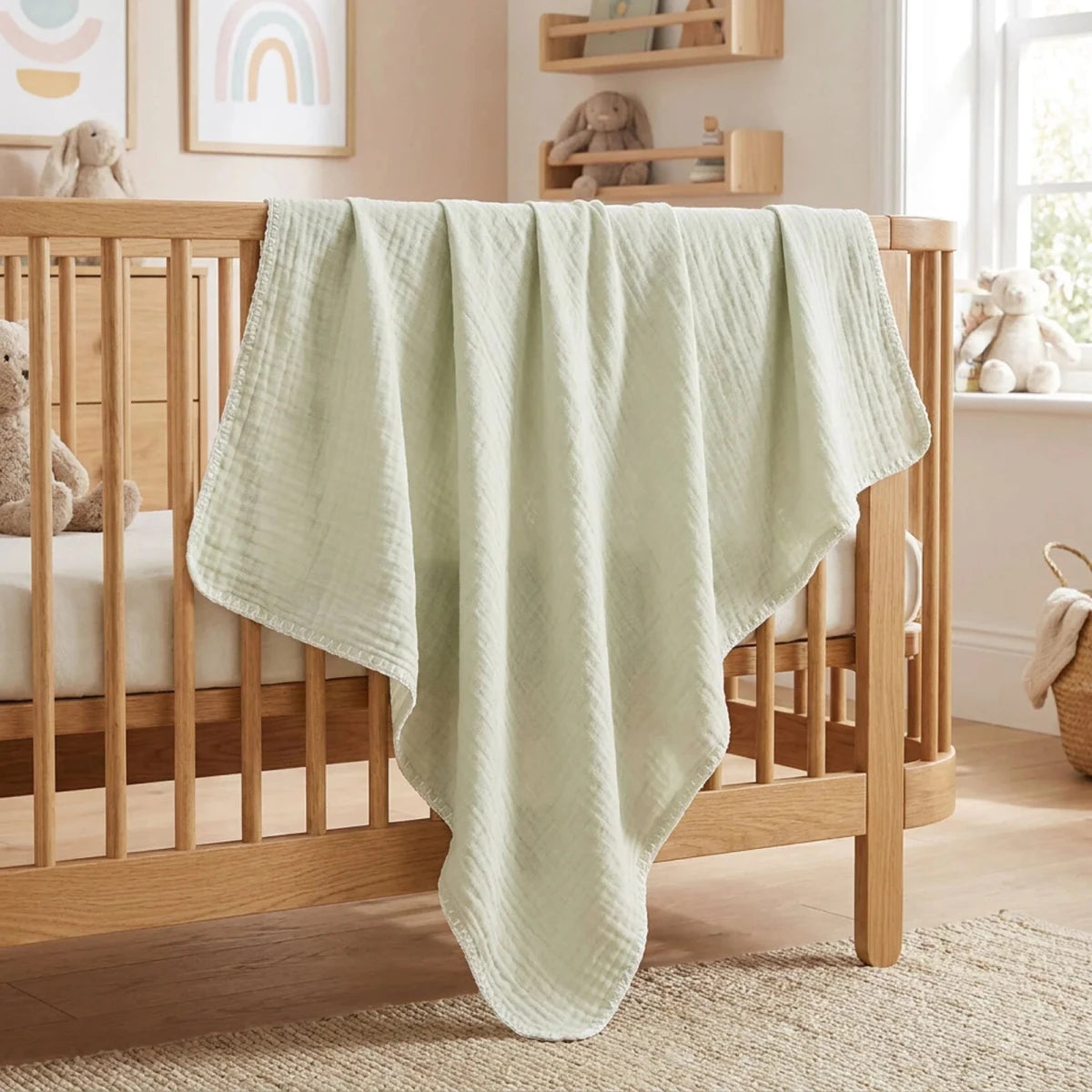 Tiffany Muslin Baby Blanket (One Size) Multicolour - ebebek
