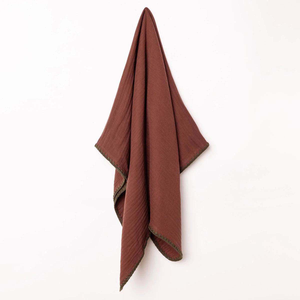 Tiffany Muslin Baby Blanket (One Size) Maroon - ebebek
