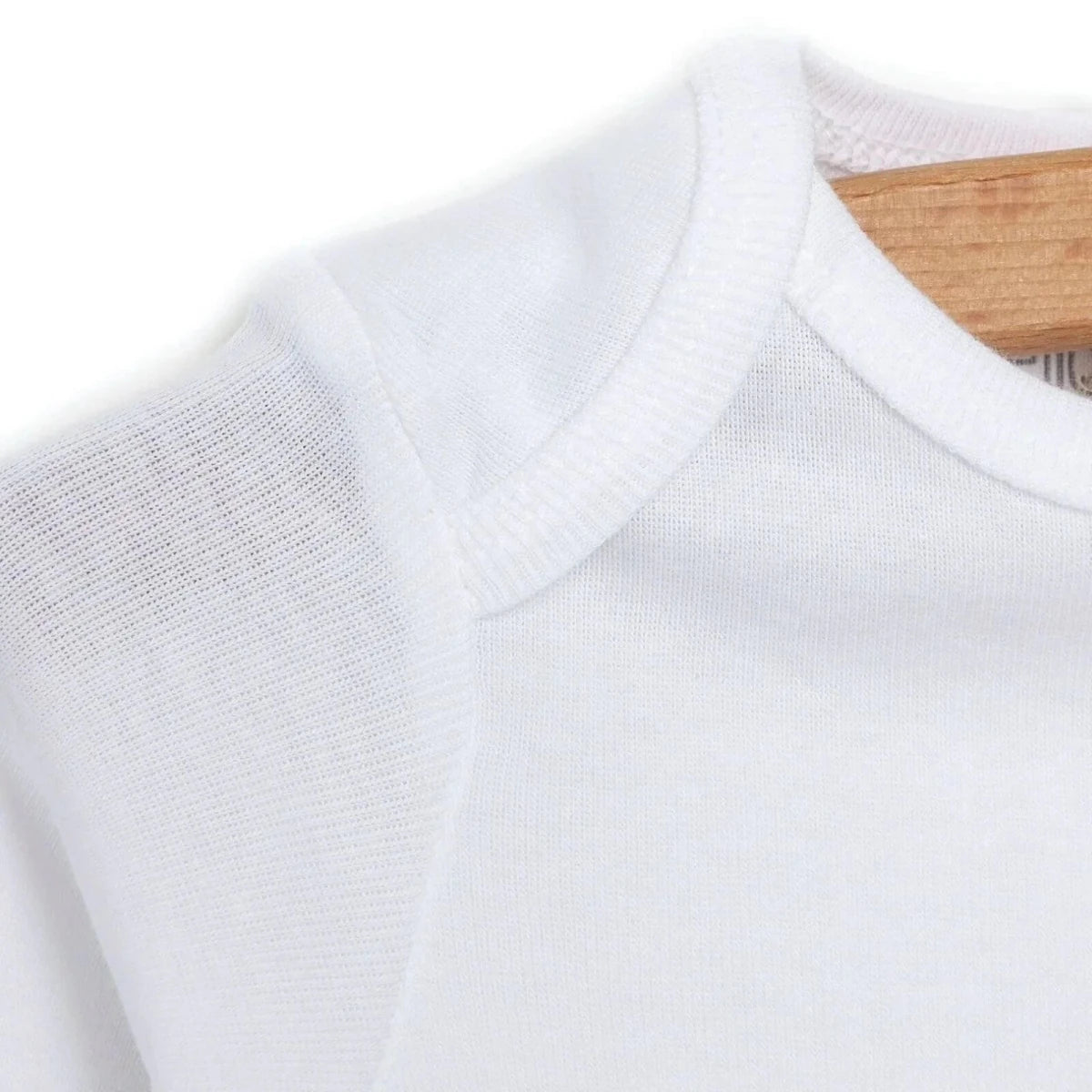 HelloBaby Unisex White Long Sleeve Bodysuits 12 Pack - White White - ebebek