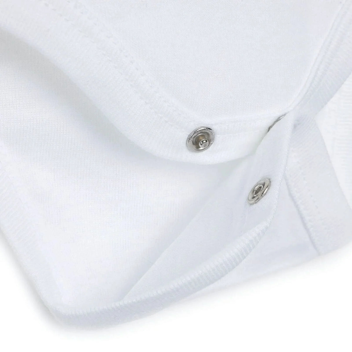 HelloBaby Unisex White Long Sleeve Bodysuits 12 Pack - White