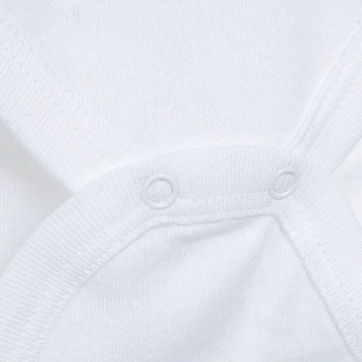 HelloBaby Unisex White Long Sleeve Bodysuits 12 Pack - White White - ebebek