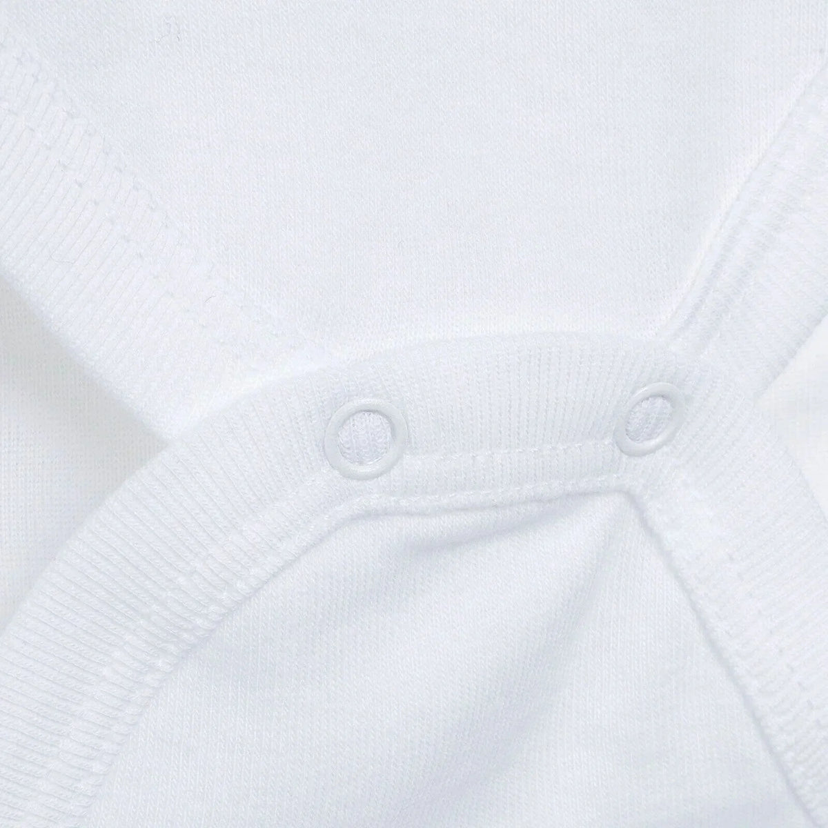 HelloBaby Unisex White Long Sleeve Bodysuits 12 Pack - White