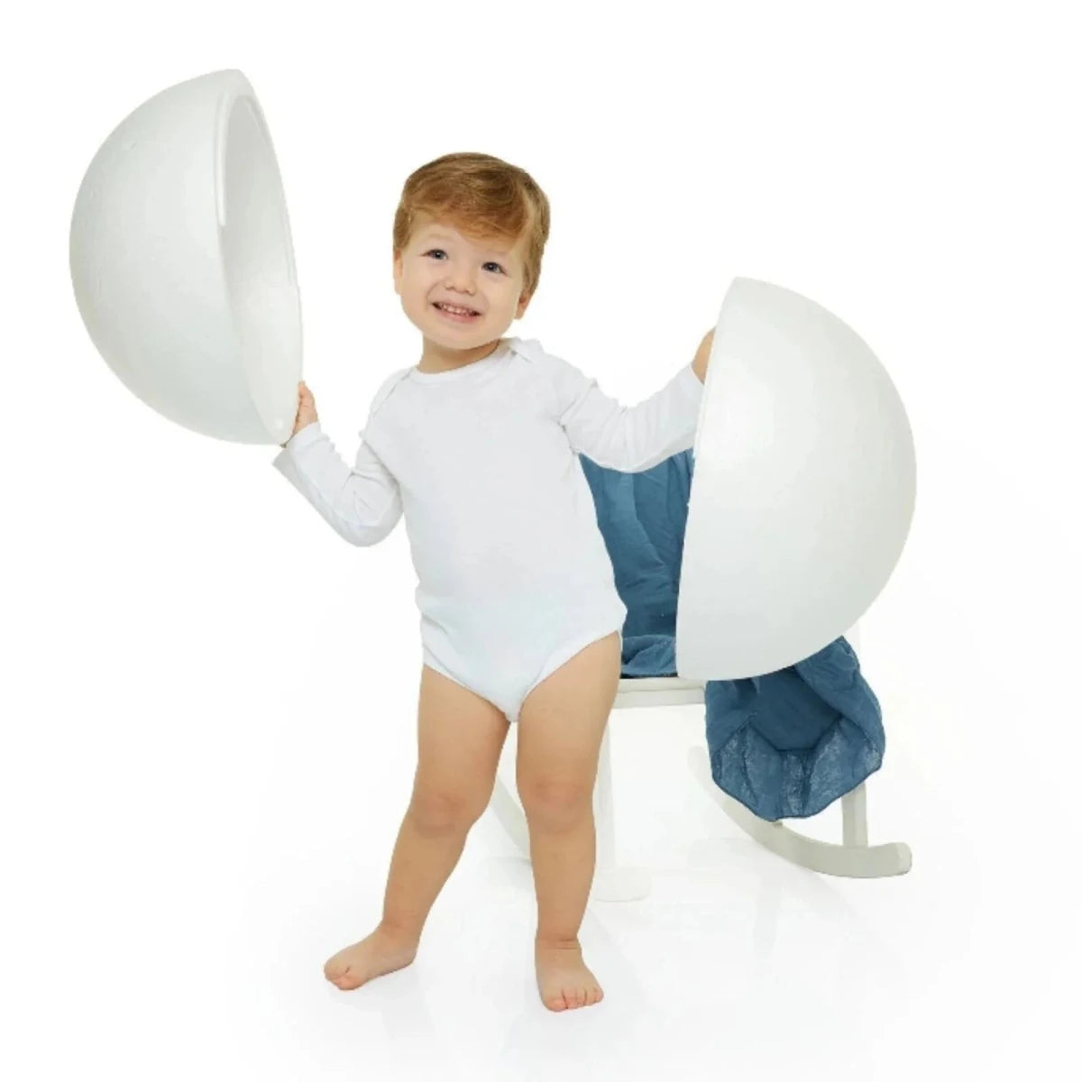 HelloBaby Unisex White Long Sleeve Bodysuits 12 Pack - White White - ebebek