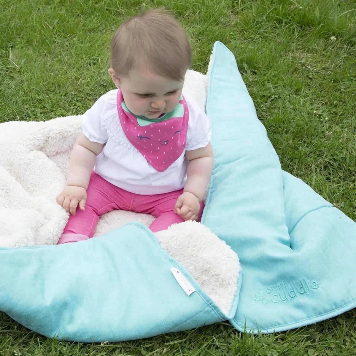 CuddleCo Comfi-Cuddle Tiffany Blue - ebebek