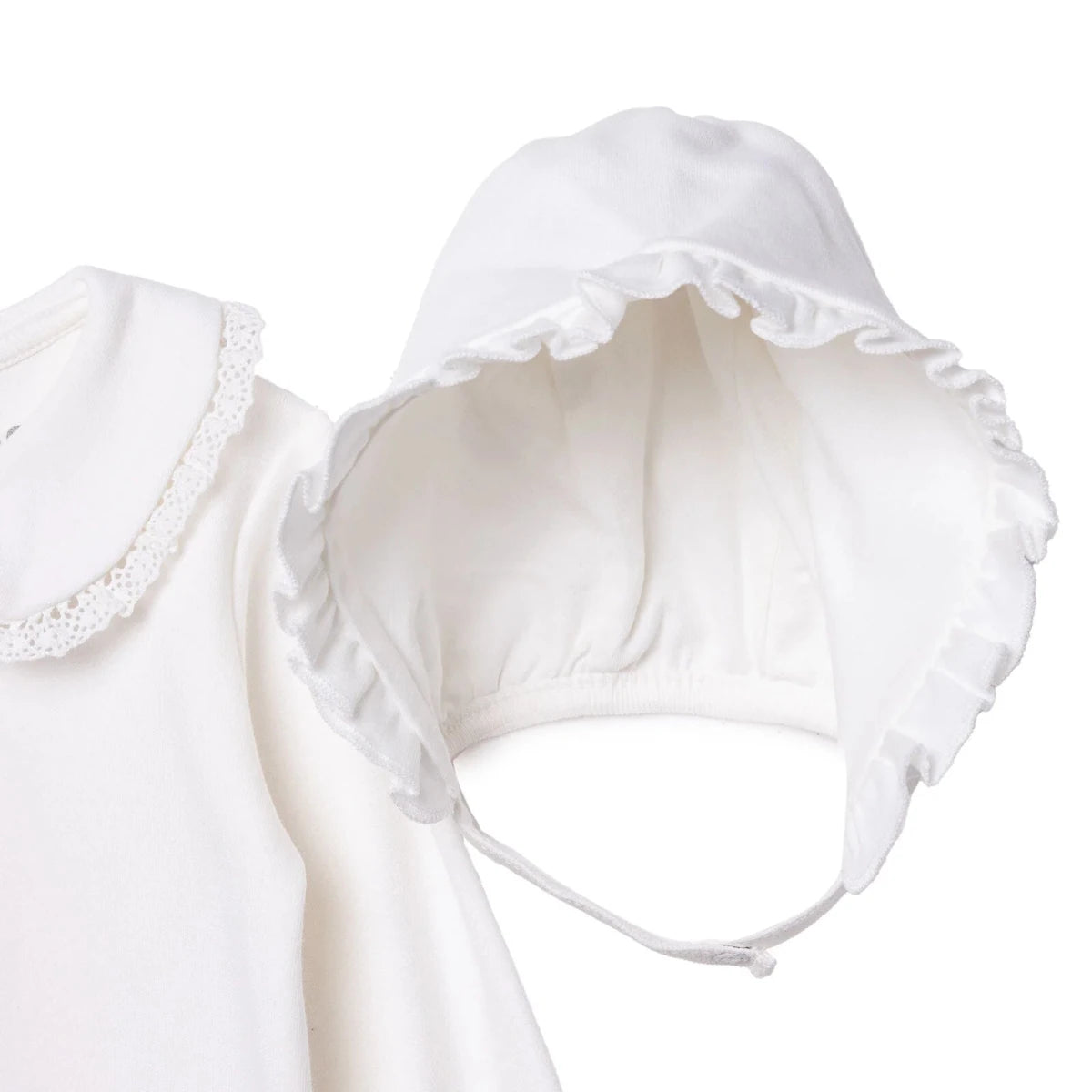 HelloBaby Peter Pan Collar Ceremony Baby Outfit (Newborn to 6-9 Months) Ecru - ebebek