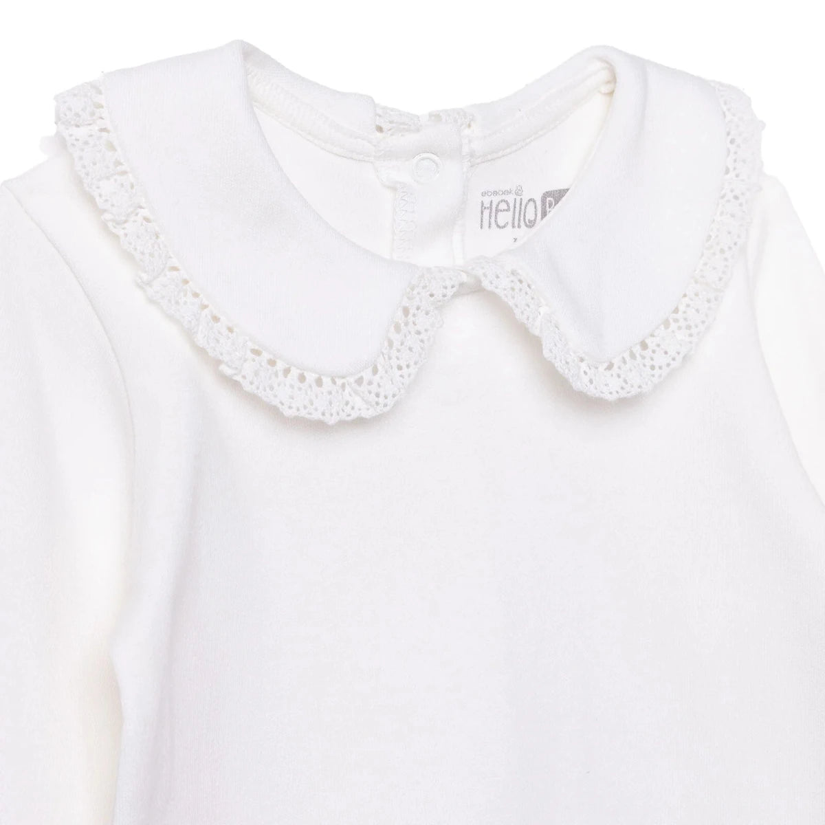 HelloBaby Peter Pan Collar Ceremony Baby Outfit (Newborn to 6-9 Months) Ecru - ebebek