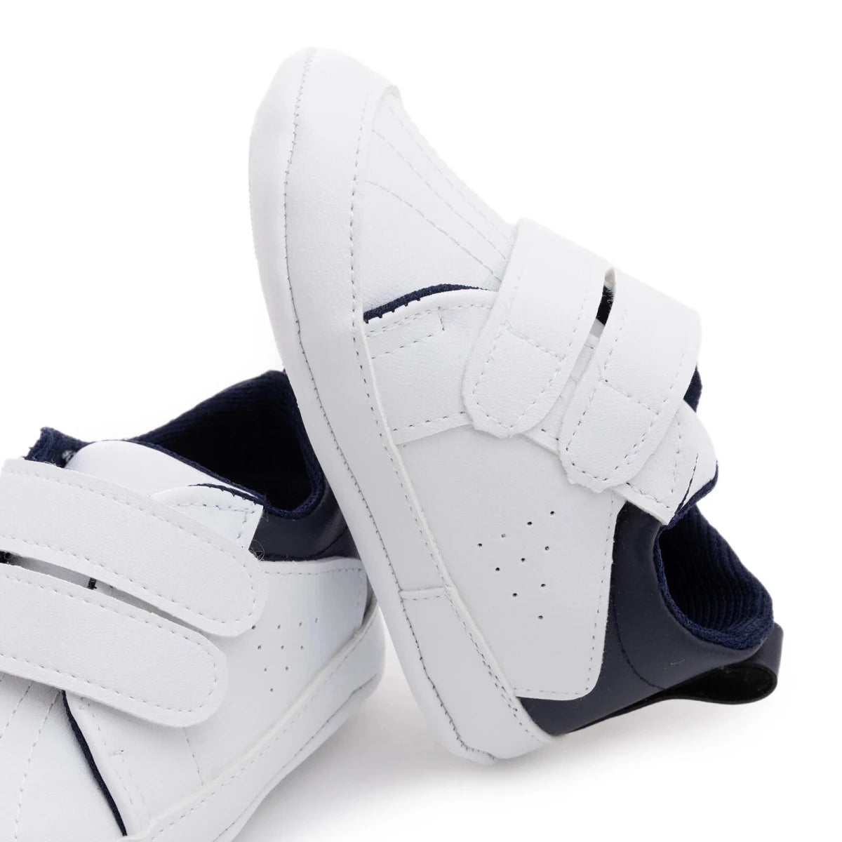 HelloBaby Faux Leather First Walker Baby Shoes White - ebebek