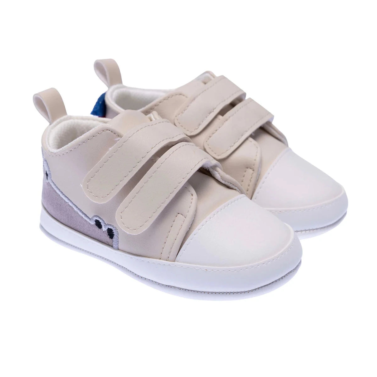 HelloBaby Suede First Walker Baby Shoes Beige - ebebek