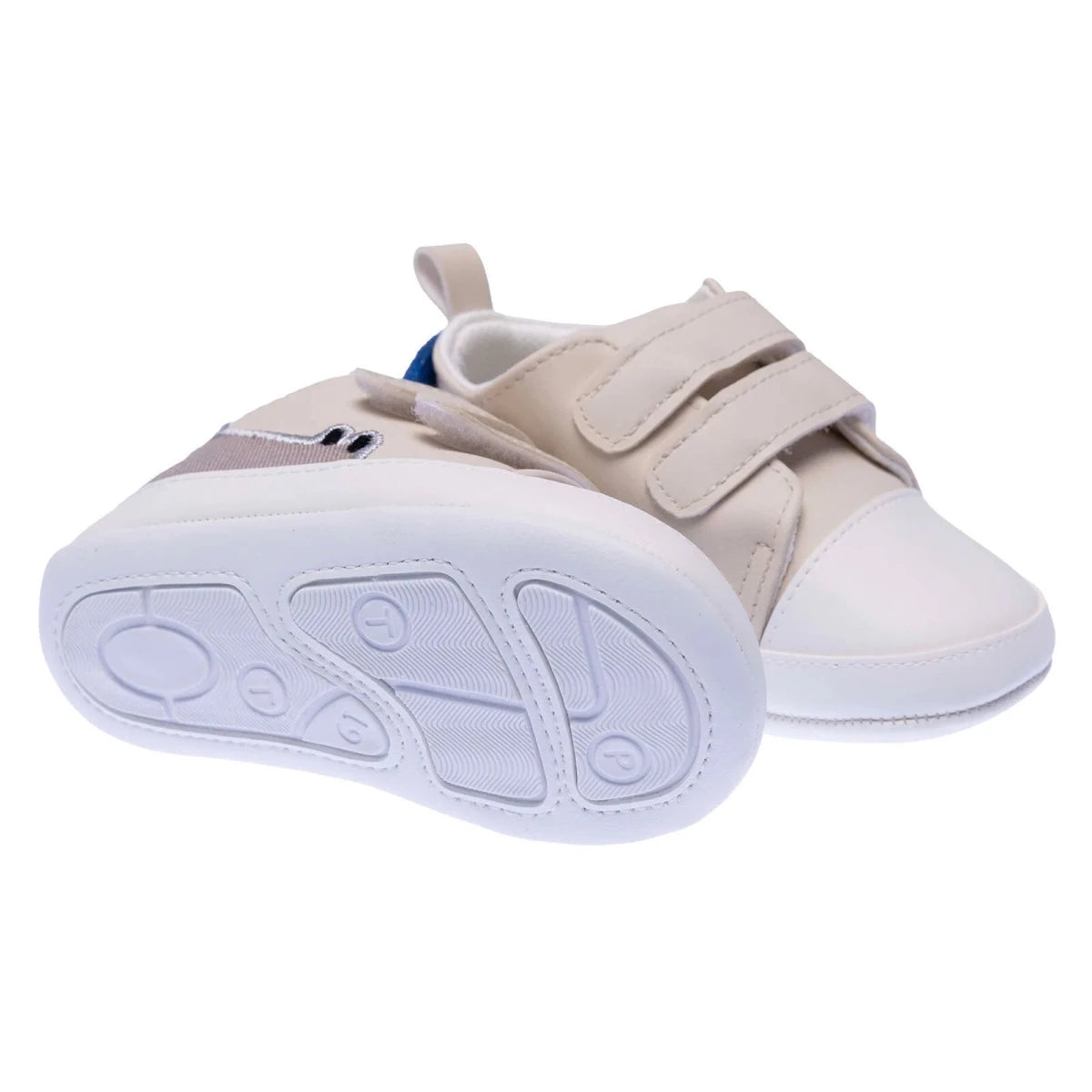 HelloBaby Suede First Walker Baby Shoes Beige - ebebek