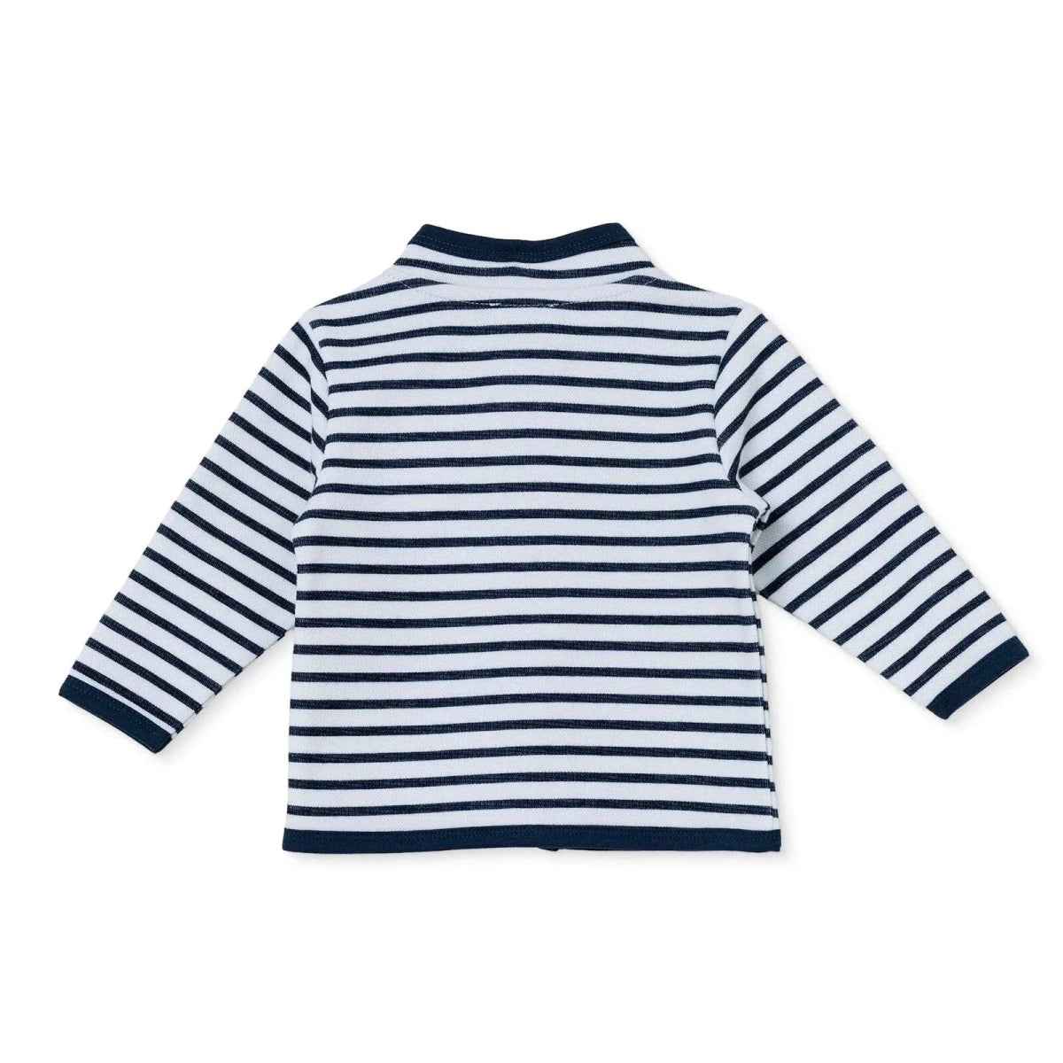 HelloBaby Printed Interlock Baby Cardigan (1-3 Months to 12 Months) White Printed - ebebek