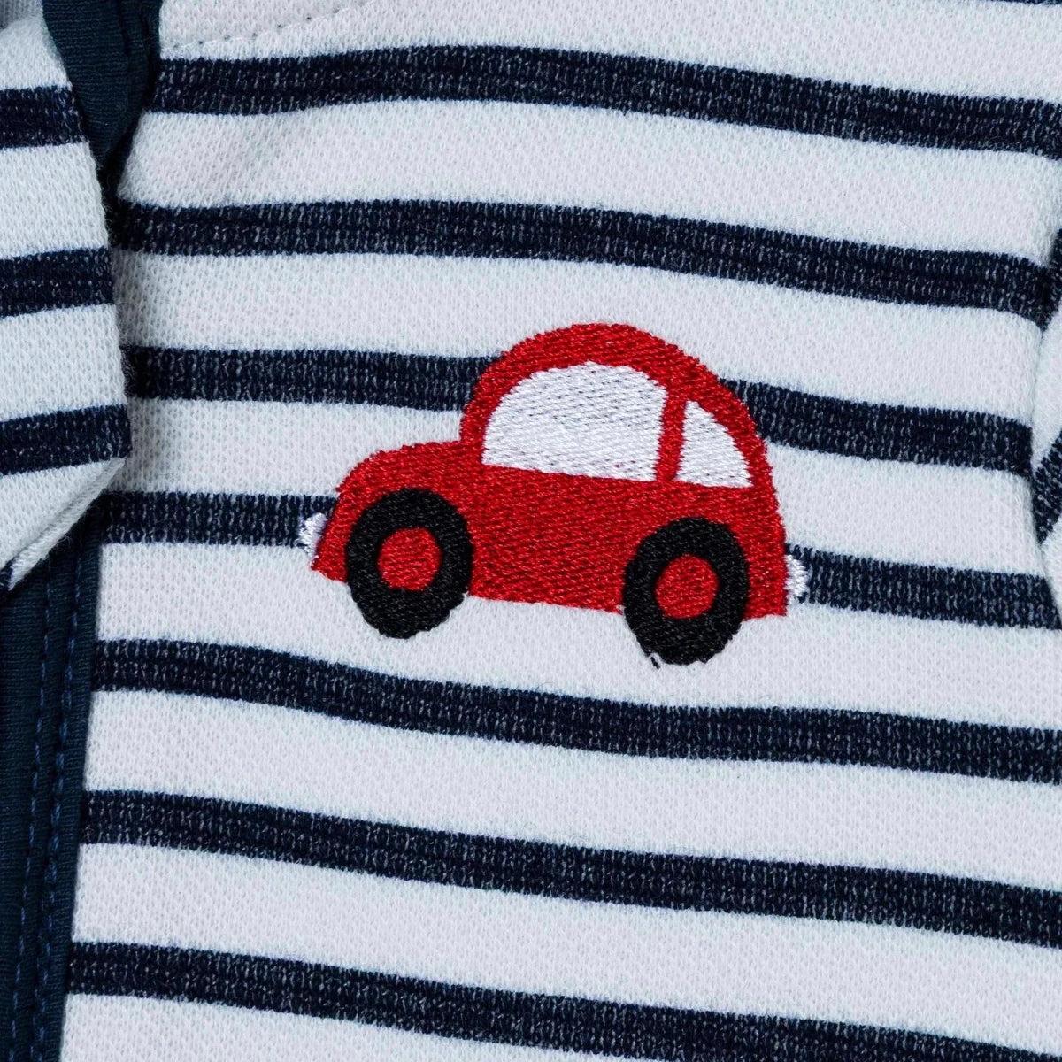 HelloBaby Printed Interlock Baby Cardigan (1-3 Months to 12 Months) White Printed - ebebek