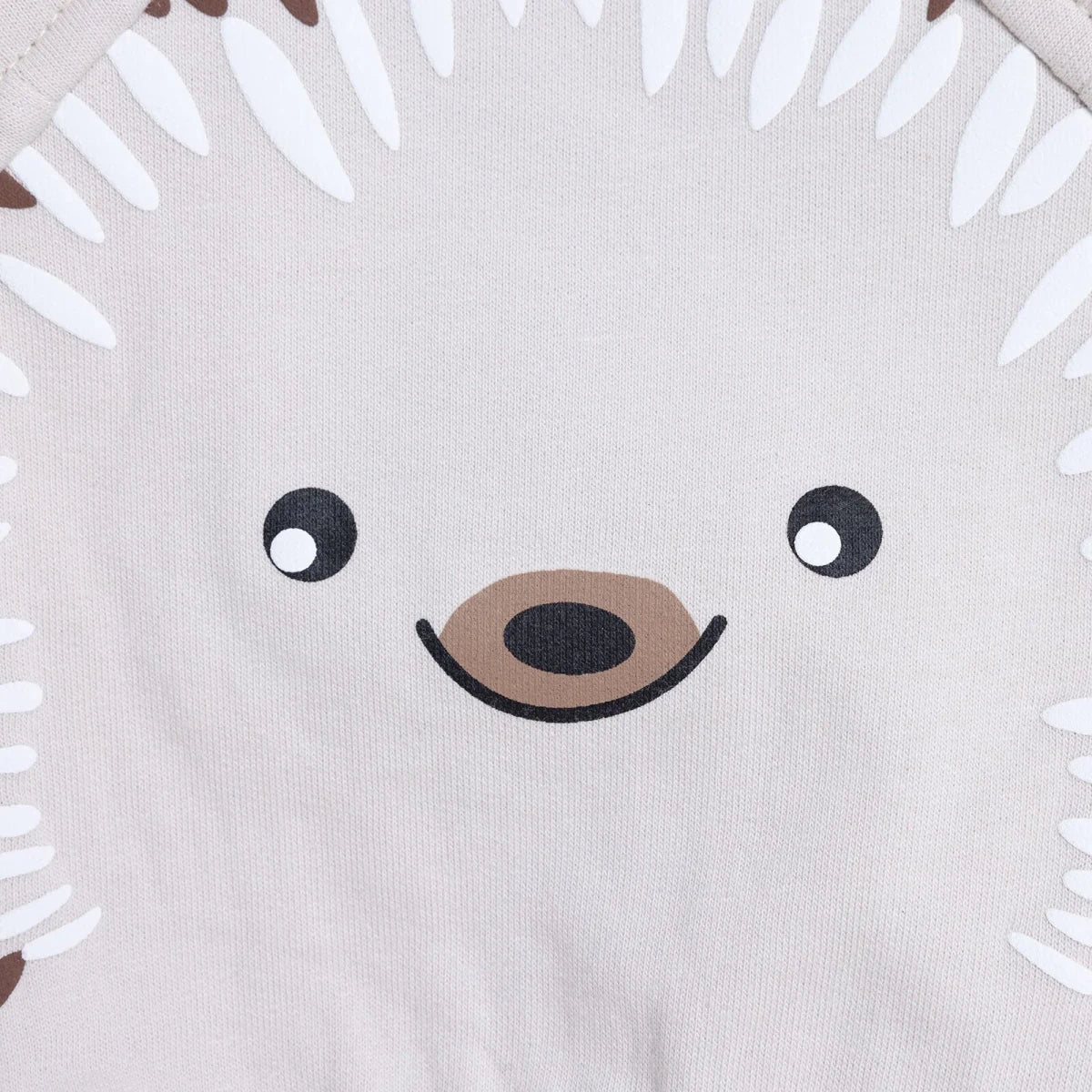 HelloBaby Hedgehog Print Baby Sweatshirt (1-3 Months to 12 Months) Mink - ebebek