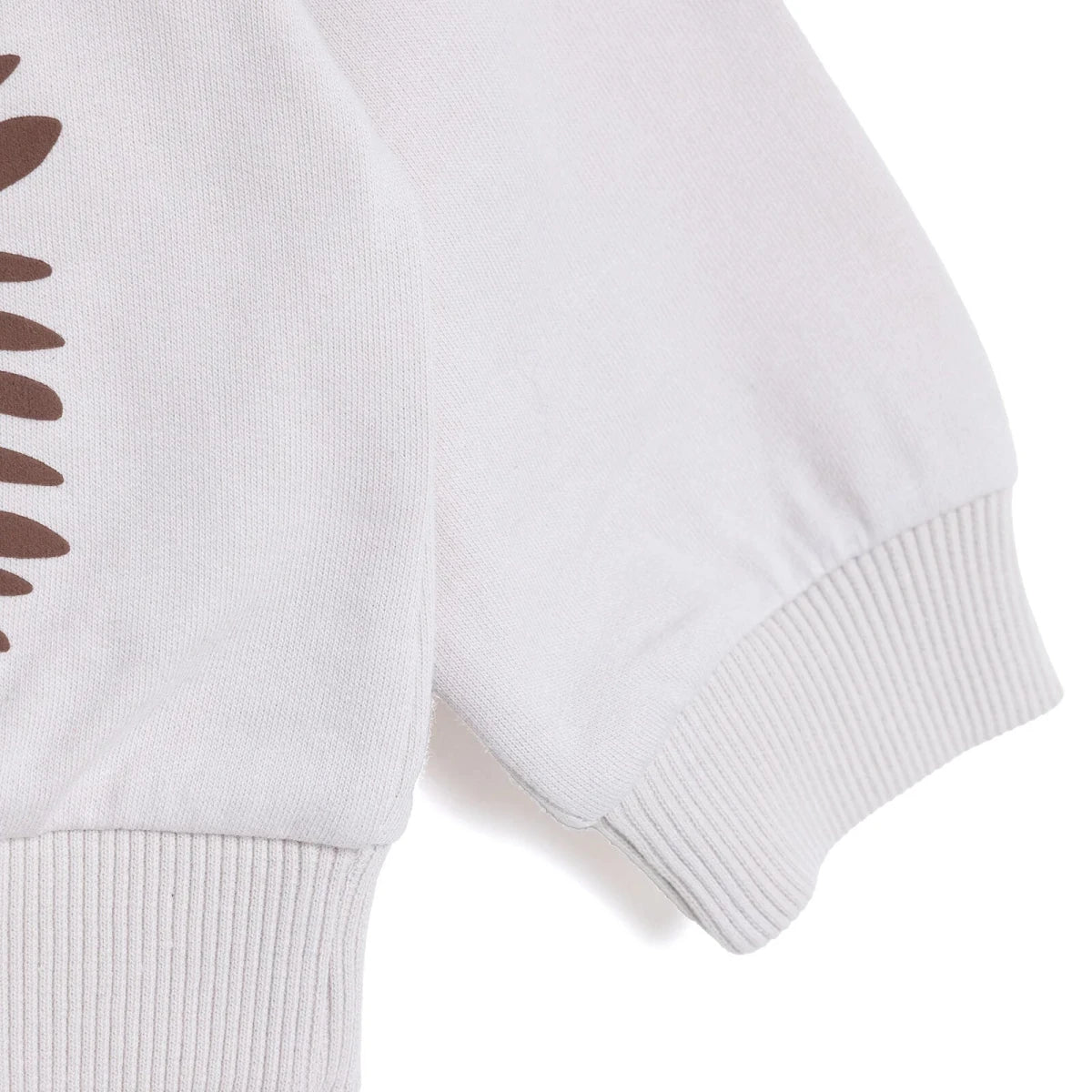 HelloBaby Hedgehog Print Baby Sweatshirt (1-3 Months to 12 Months) Mink - ebebek