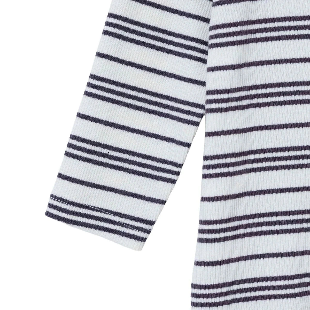 HelloBaby Long Sleeve Footless Baby Sleepsuit (Newborn to 6-9 Months) Ecru Printed - ebebek