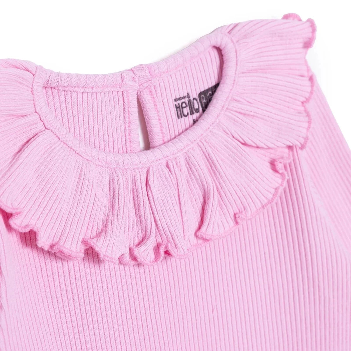 HelloBaby Long Sleeve Footless Baby Sleepsuit (Newborn to 6-9 Months) Pink - ebebek