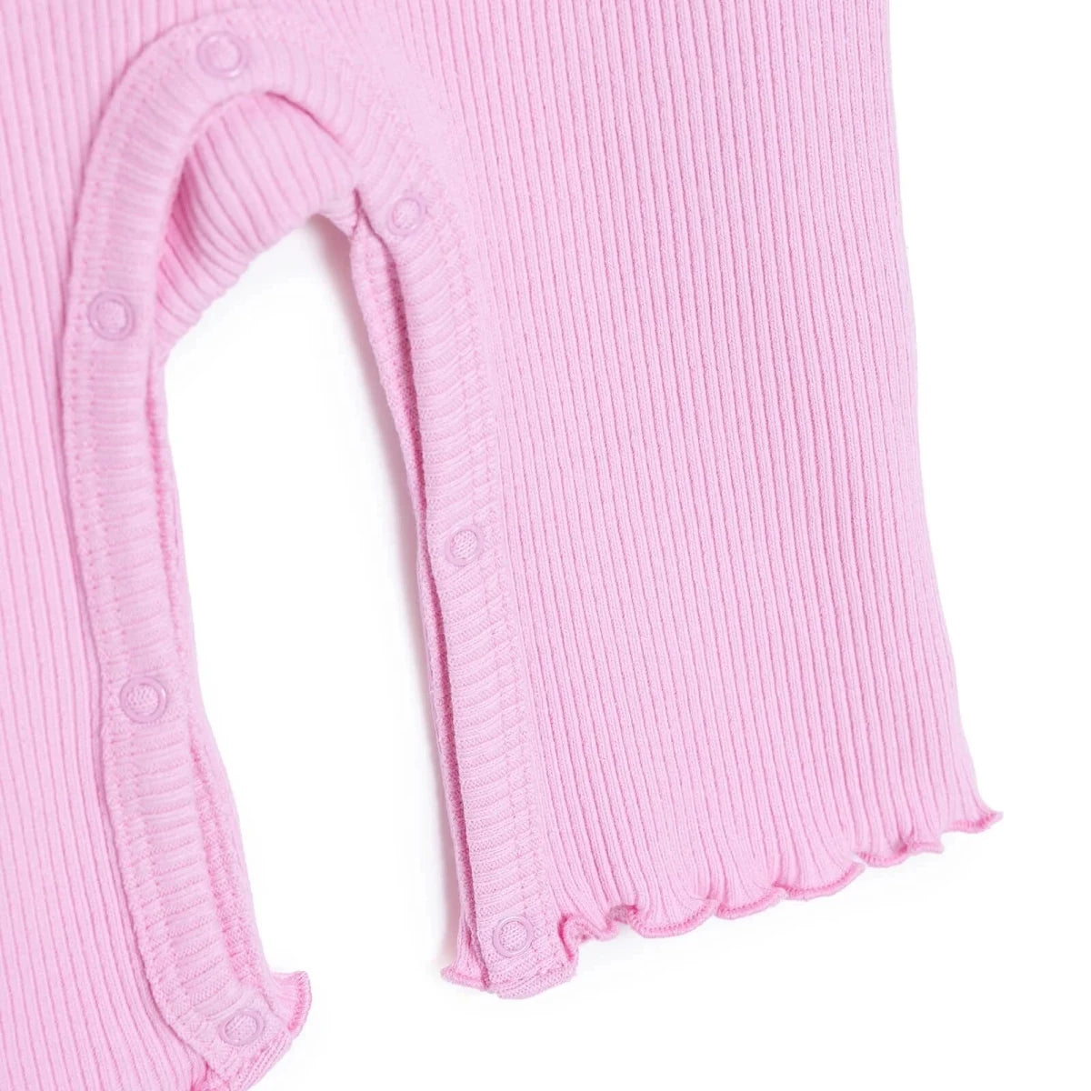 HelloBaby Long Sleeve Footless Baby Sleepsuit (Newborn to 6-9 Months) Pink - ebebek