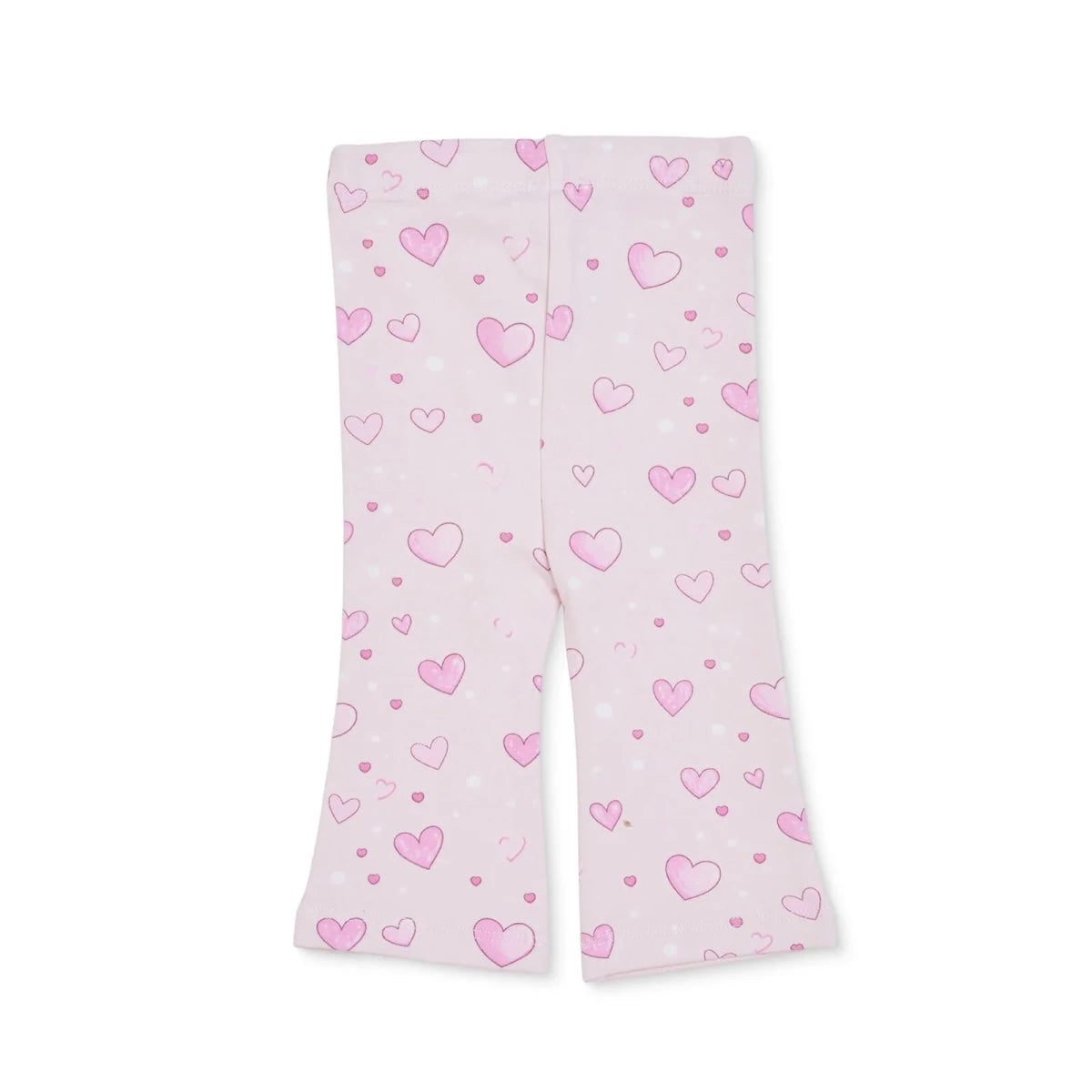 HelloBaby Printed Interlock Baby Leggings (1-3 Months to 12 Months) Pink Printed - ebebek