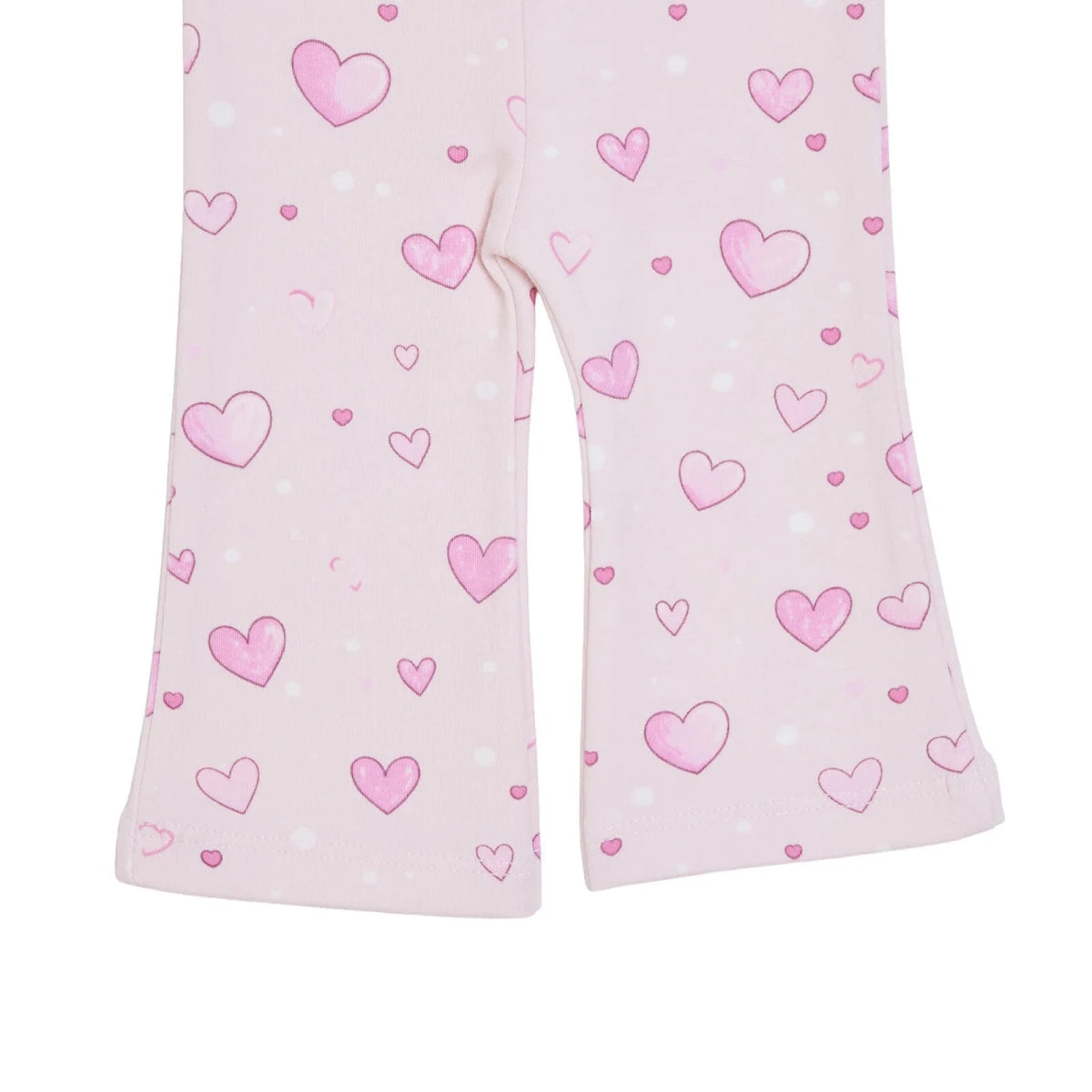 HelloBaby Printed Interlock Baby Leggings (1-3 Months to 12 Months) Pink Printed - ebebek